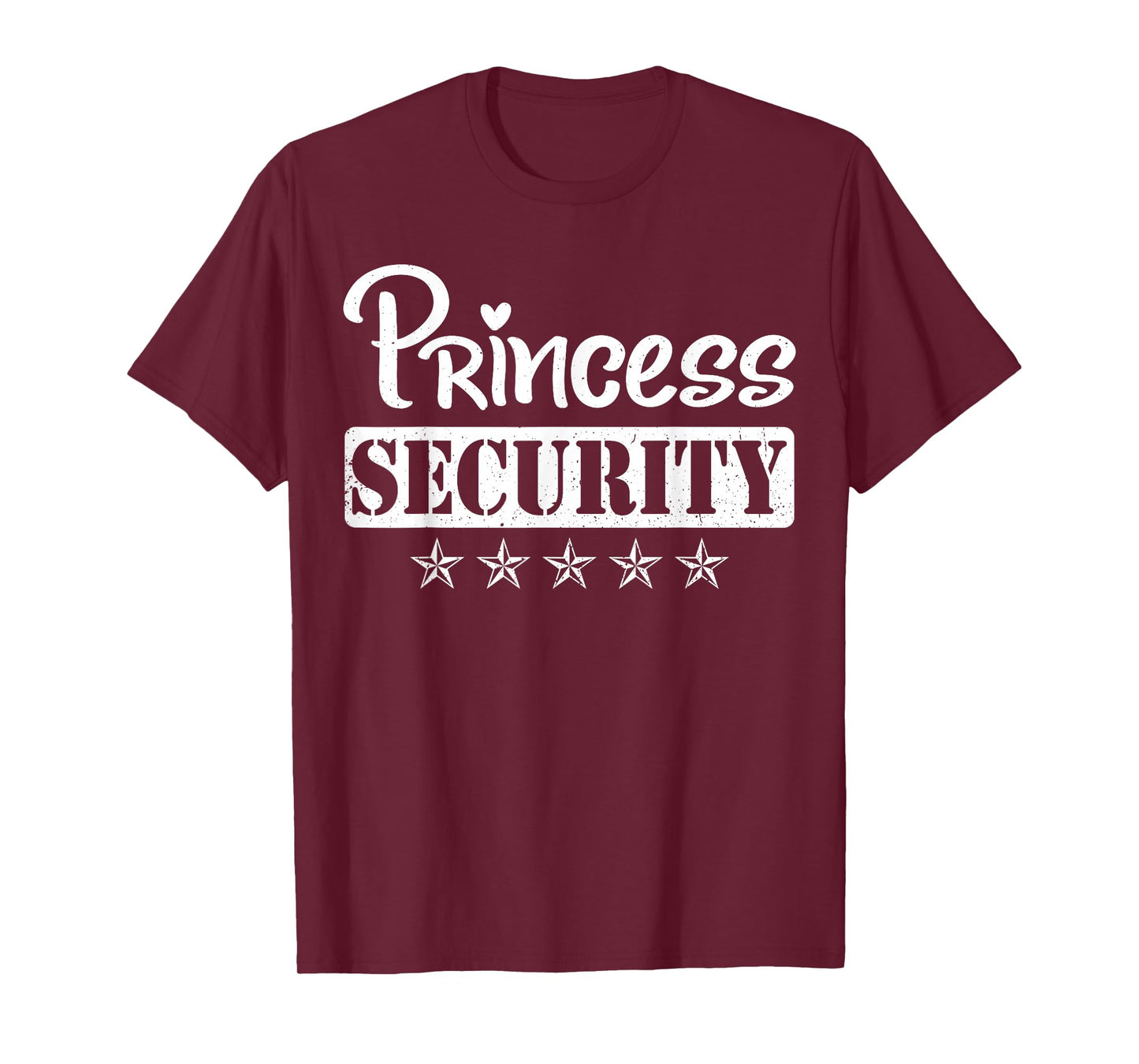 Princess Security Protection Birthday family Men Brother T-Shirt
