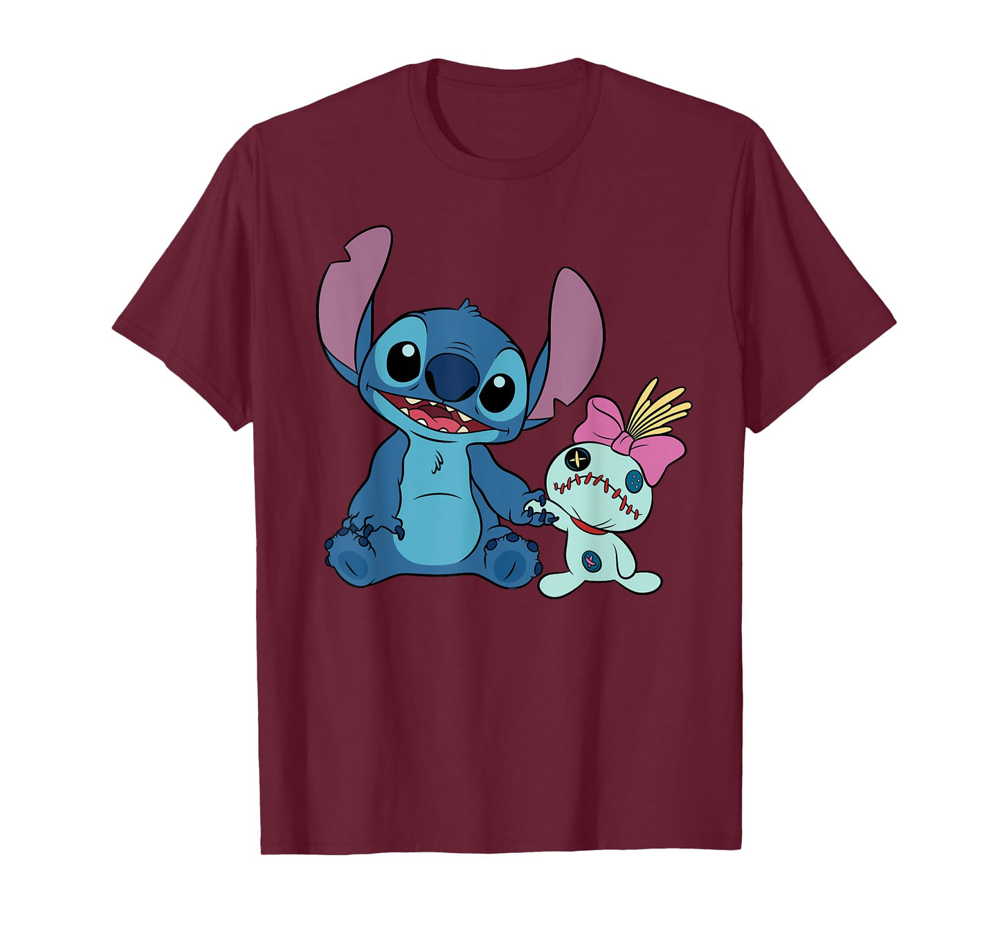 Disney Lilo & Stitch Stitch and Scrump Best Friends 2-Sided T-Shirt
