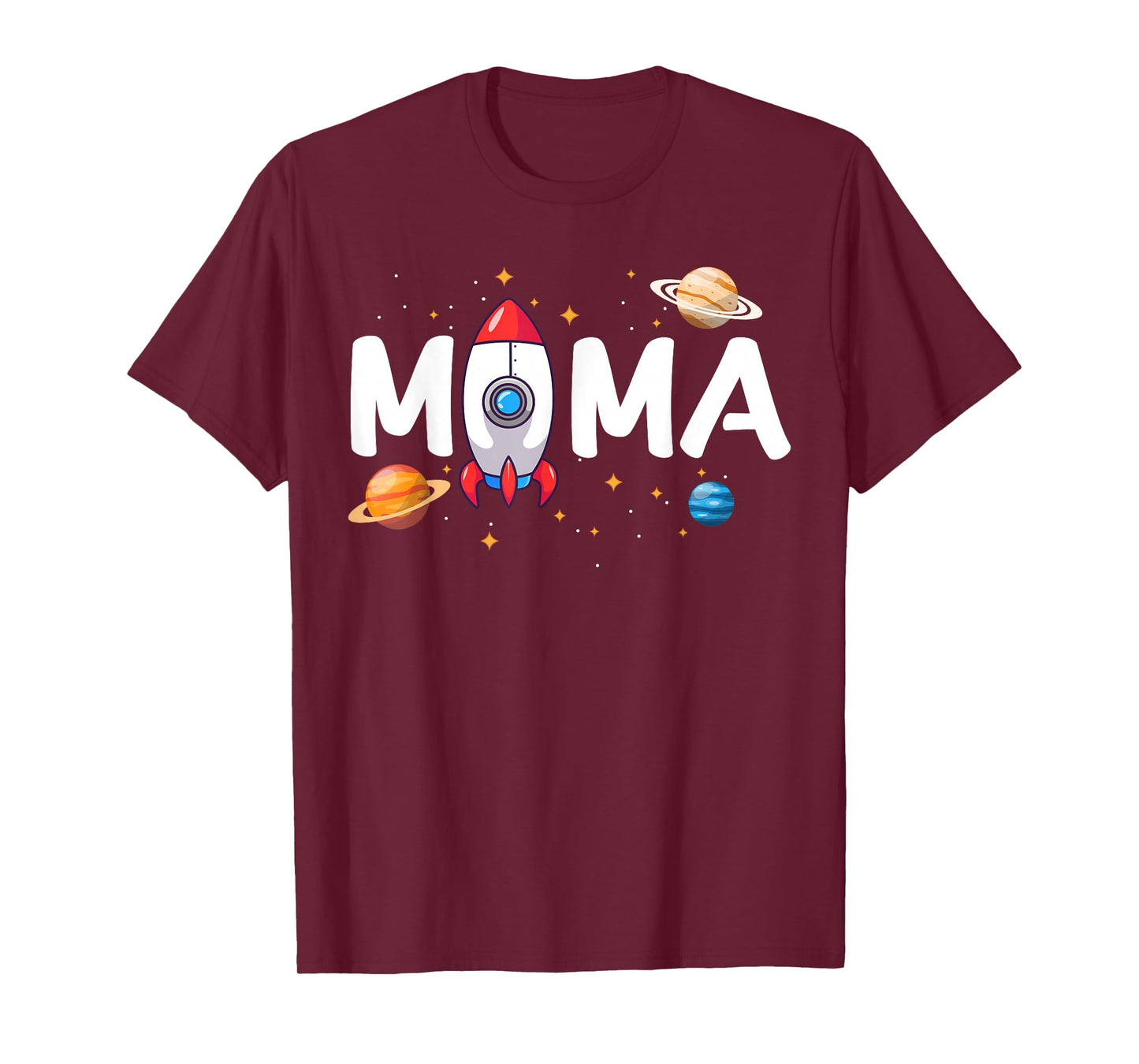 Mama of The Birthday Boy Space Astronaut 1st Birthday Family T-Shirt