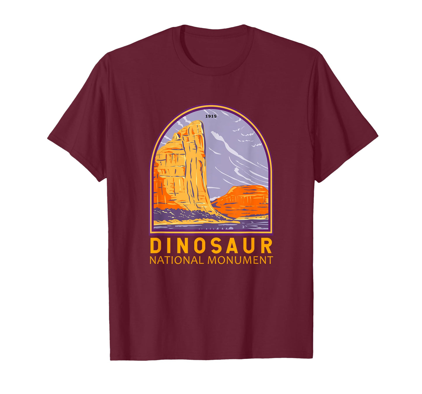 Dinosaur National Monument Emblem Vintage T-Shirt