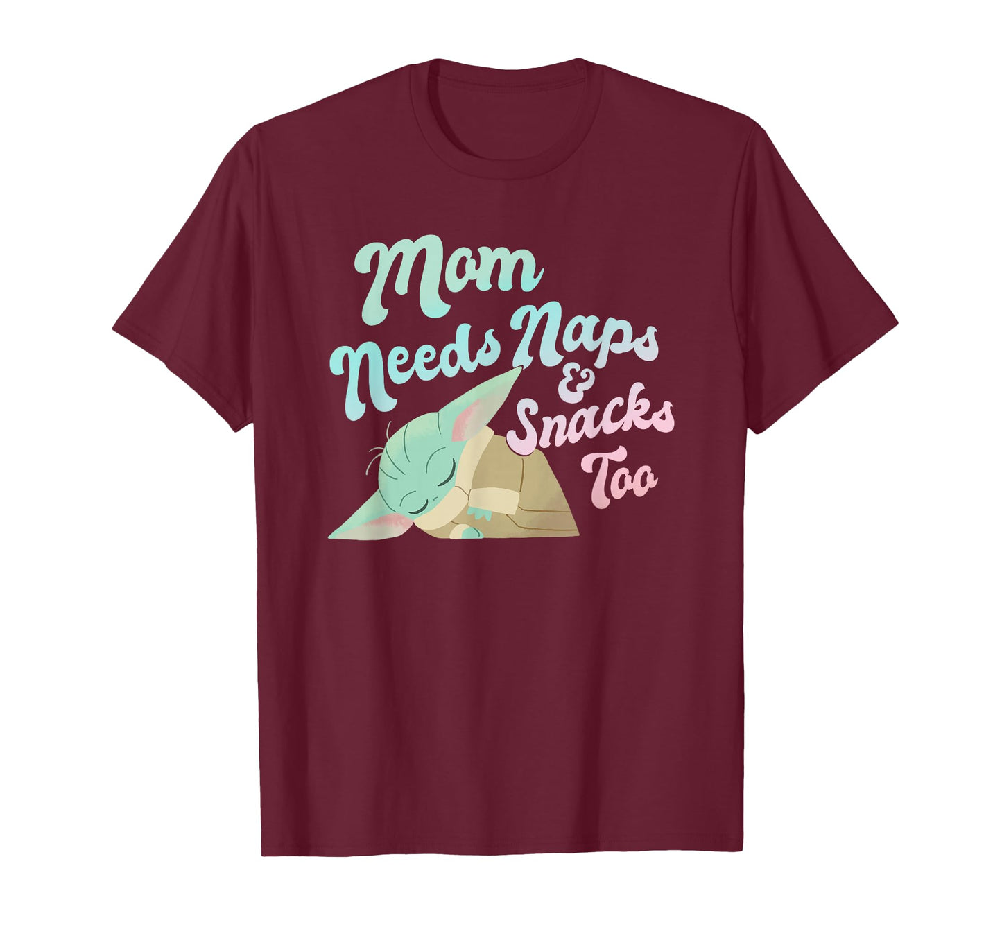 Star Wars The Mandalorian Mother's Day Mom Needs Naps T-Shirt