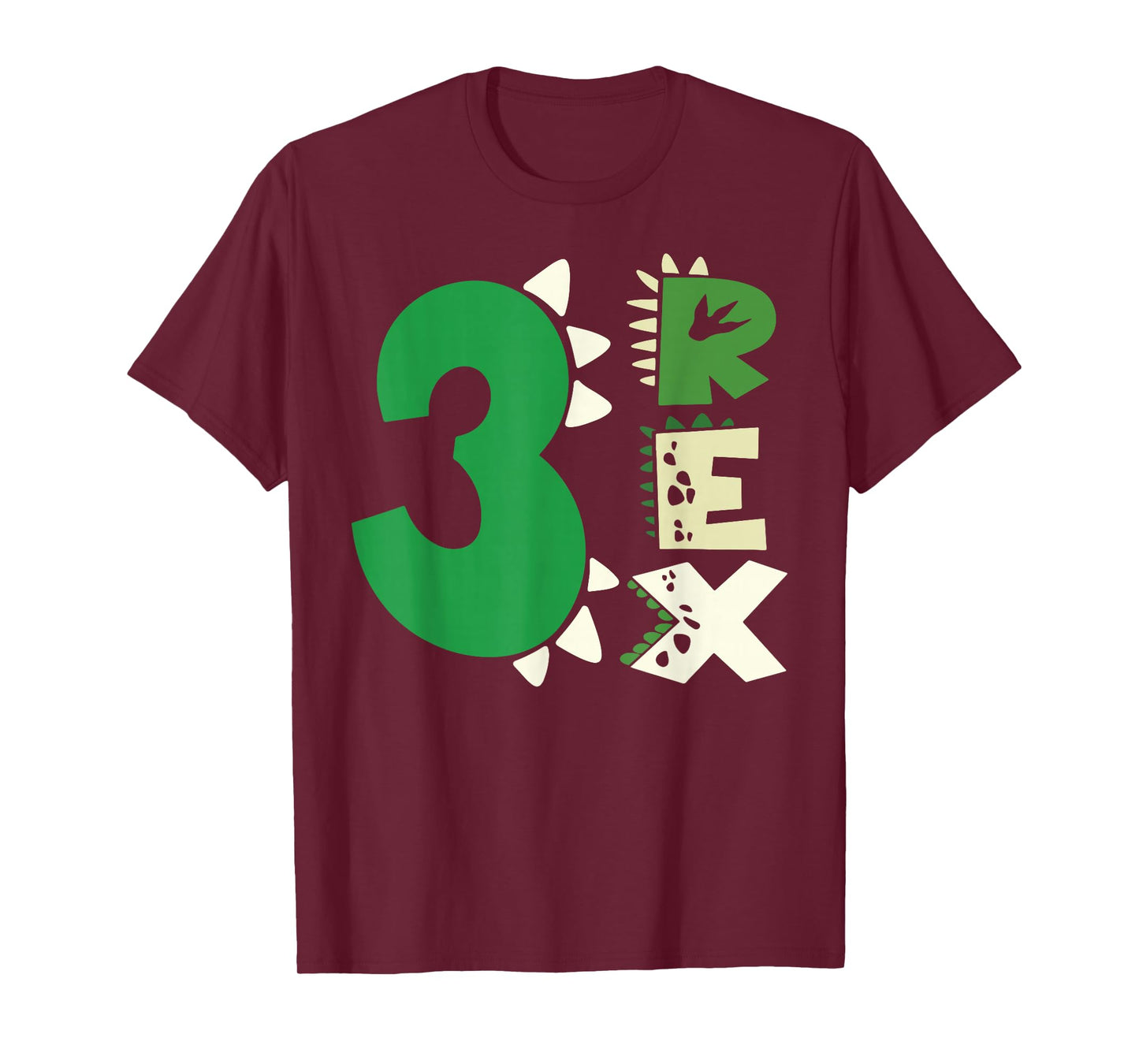 Three Rex Birthday Boy 3rd Dinosaur Birthday T-Rex Birthday T-Shirt