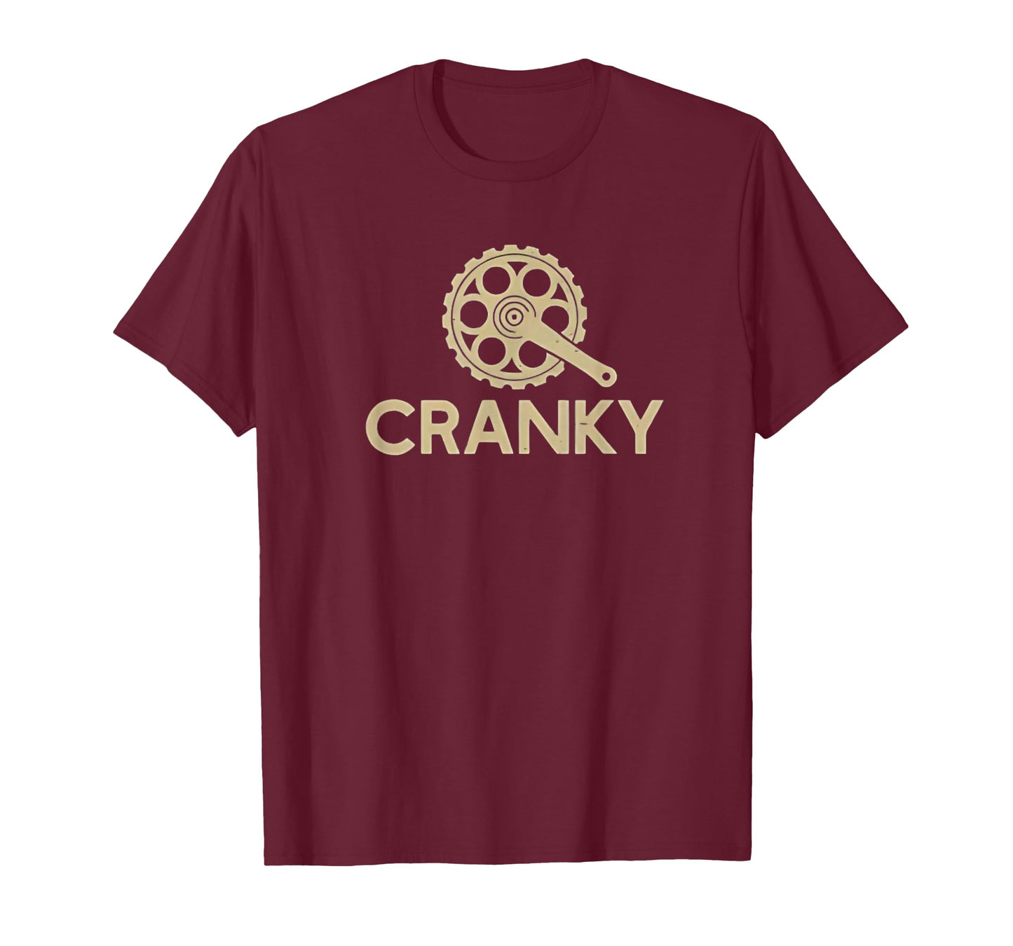 Funny Vintage Cranky Bike Bicycle Rider Cycling Lover T-Shirt