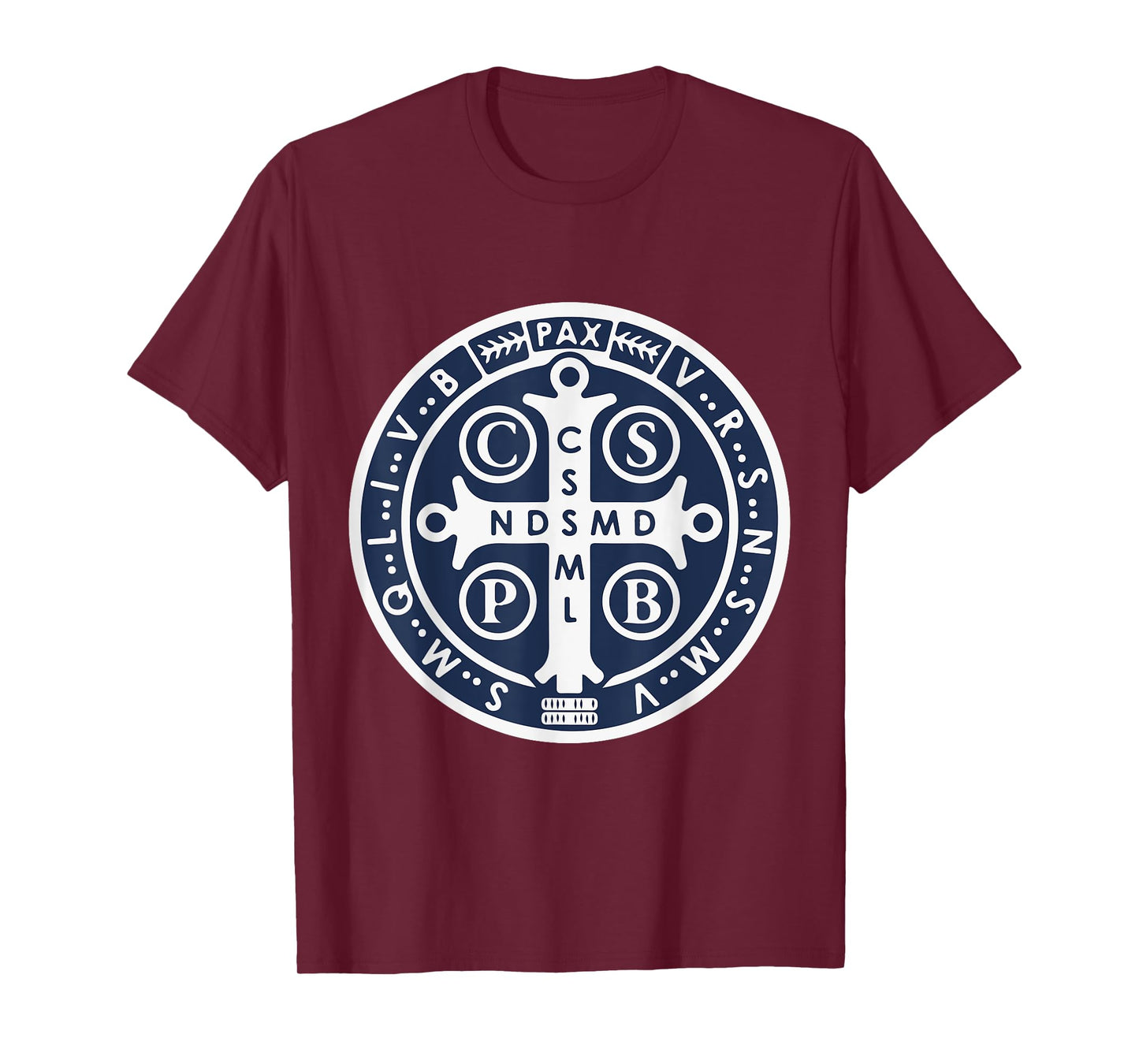 Spiritual Religious Christian Catholic St Benedict T-Shirt T-Shirt