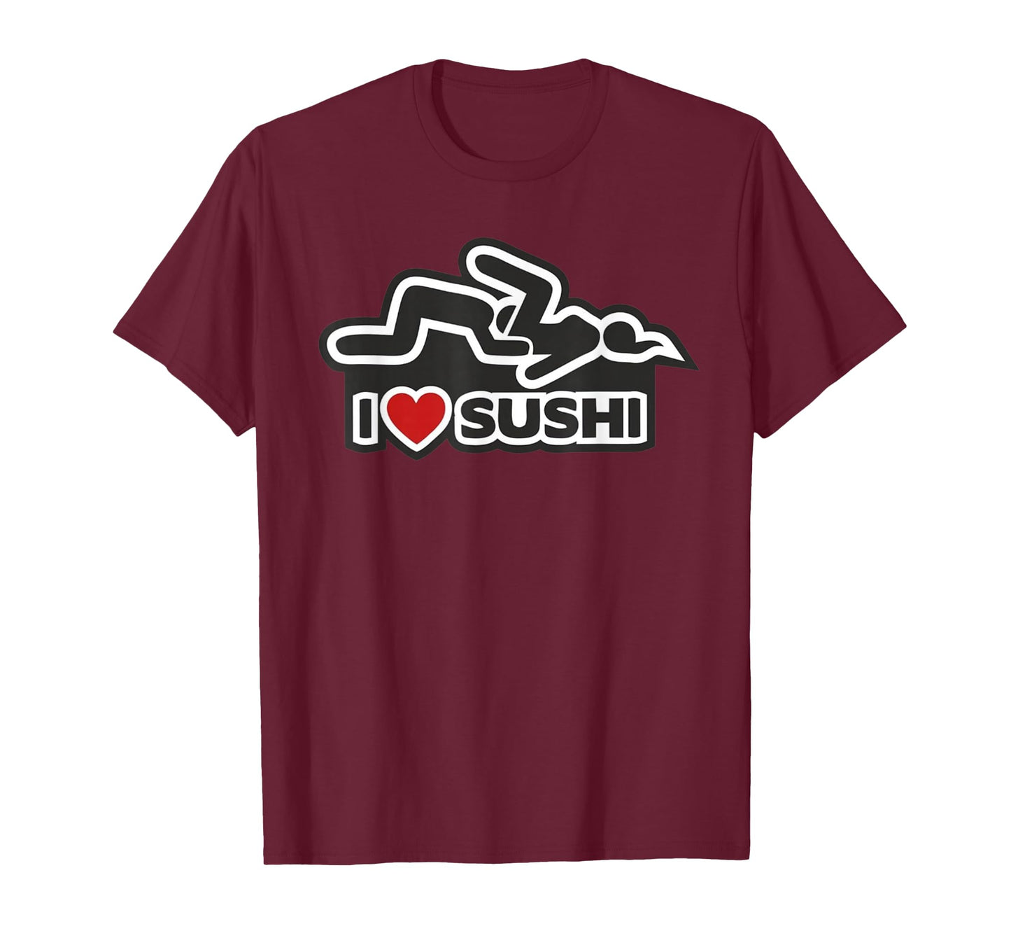 I love sushi - dirty T-Shirt