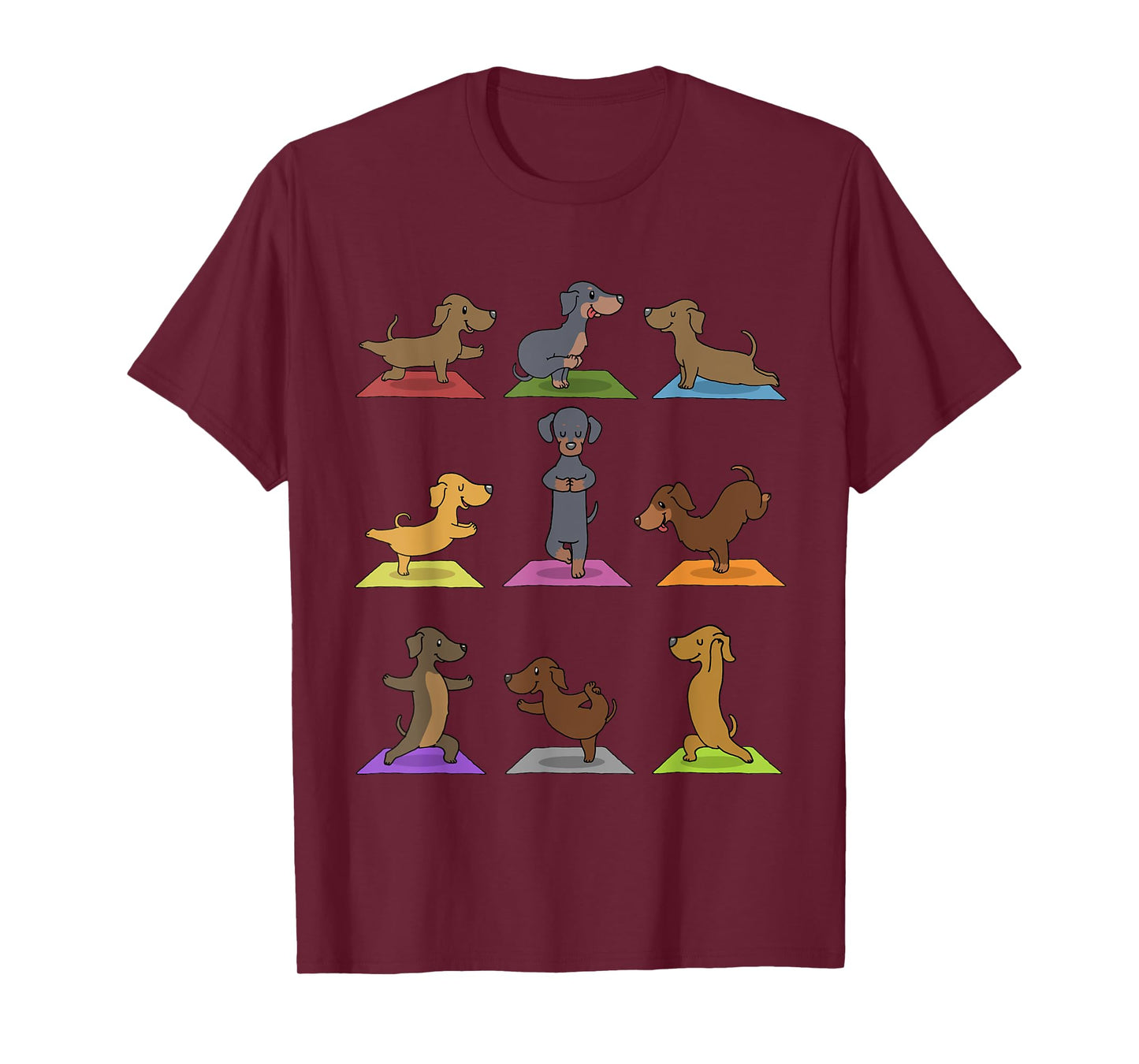 Dachshund Yoga T-Shirt