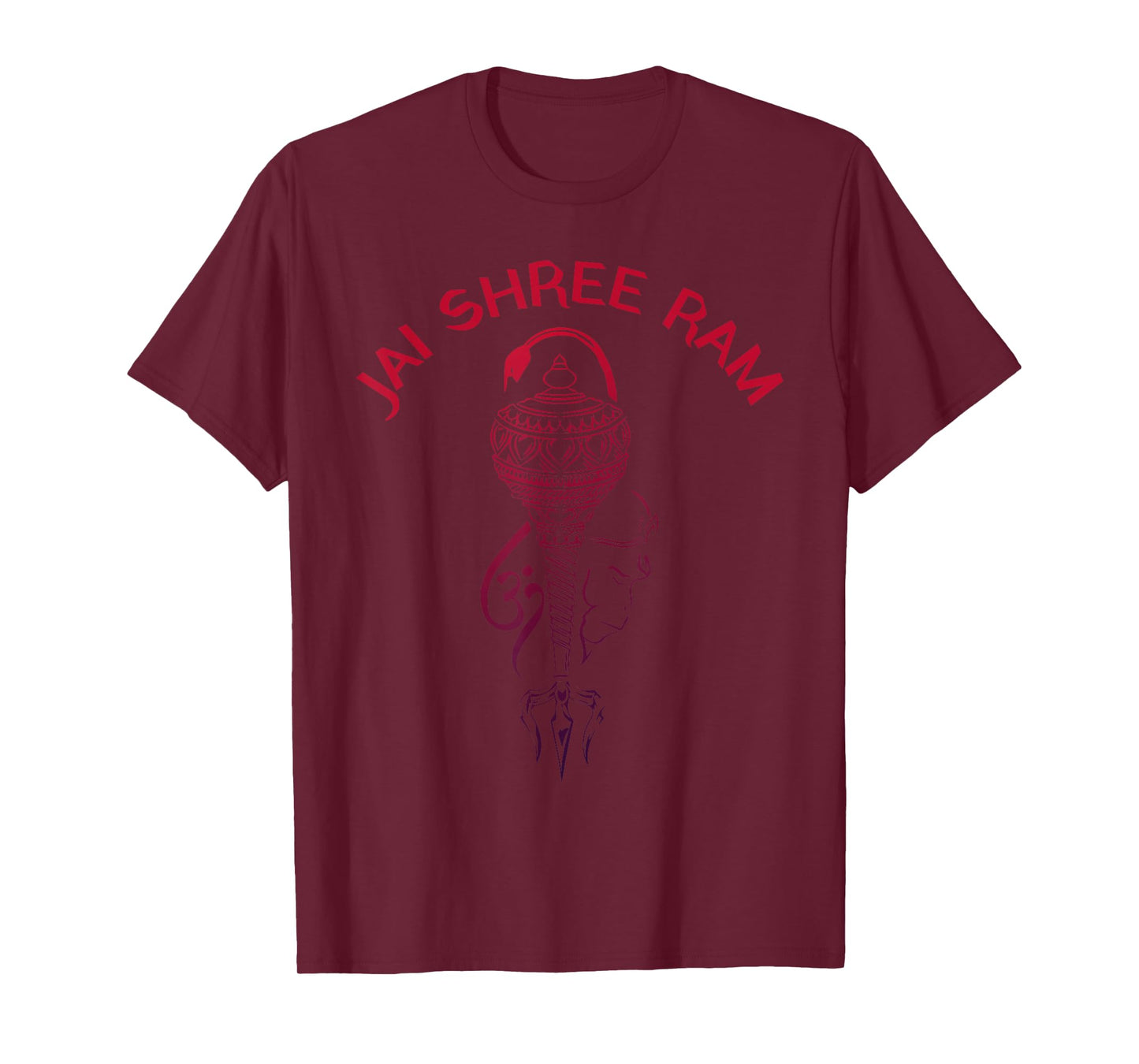 Hanuman, Bajrang Bali, Om Hindu God Pooja Jai Shree Ram T-Shirt