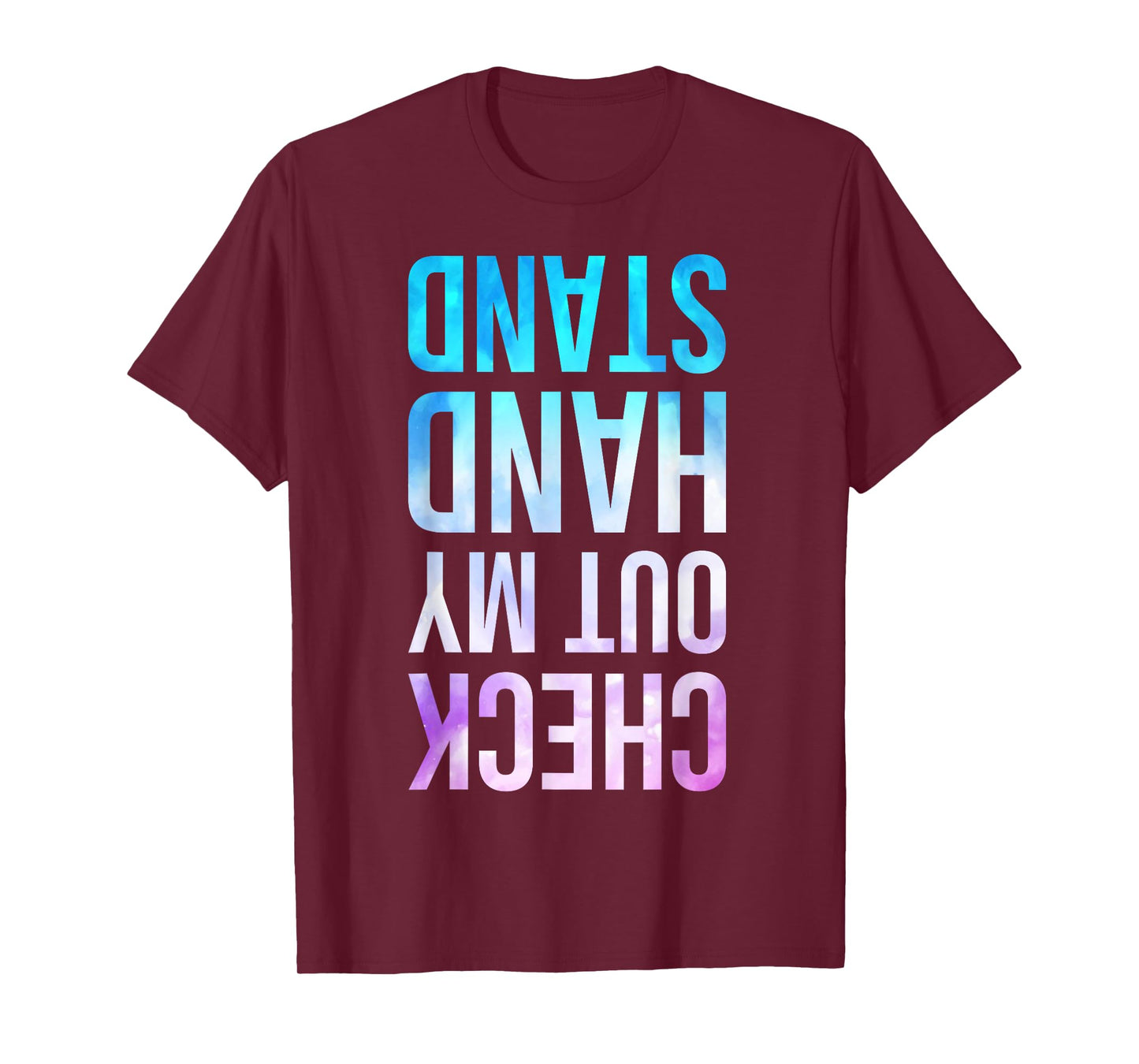 Check Out My Handstand Funny Gymnastics Boys Girls T-Shirt