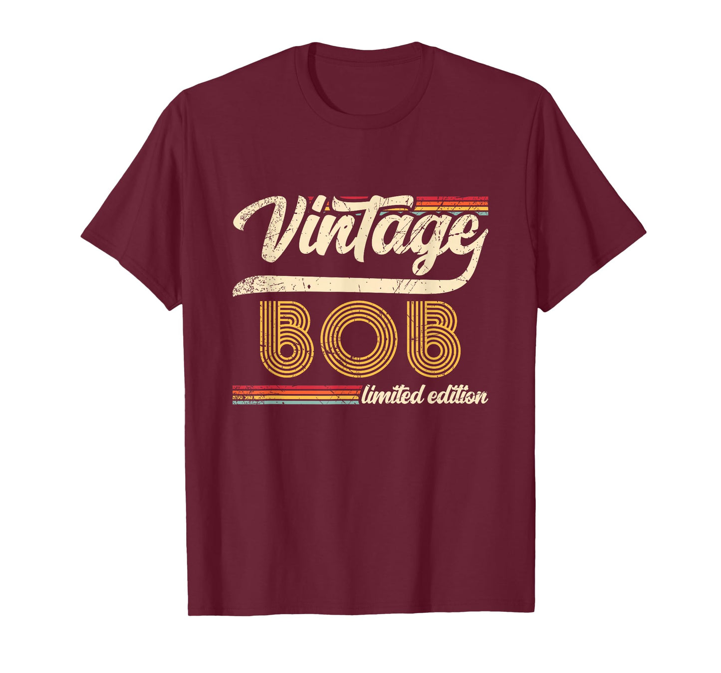 Classic Personalized Vintage Bob Limited edition Men T-Shirt