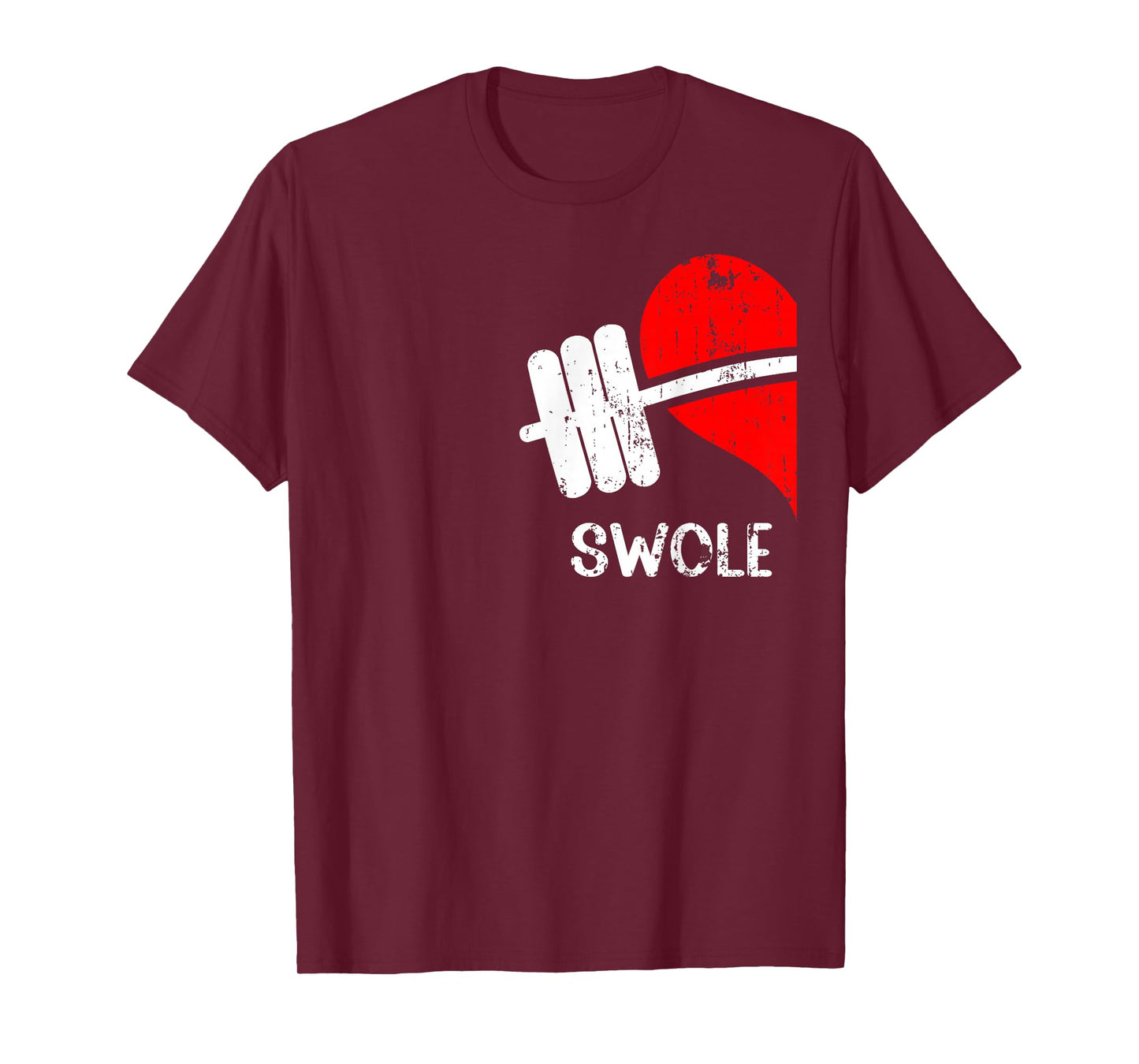 Swole Mates Couples Matching Gym Funny Tee Weightlifting T-Shirt