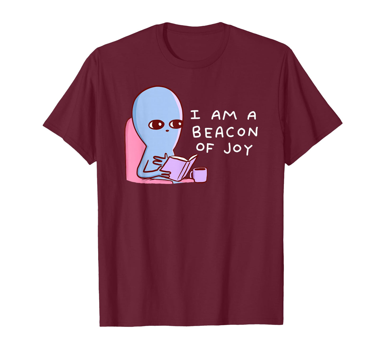 Threadless Nathan W. Pyle A Beacon Of Joy Graphic T-Shirt
