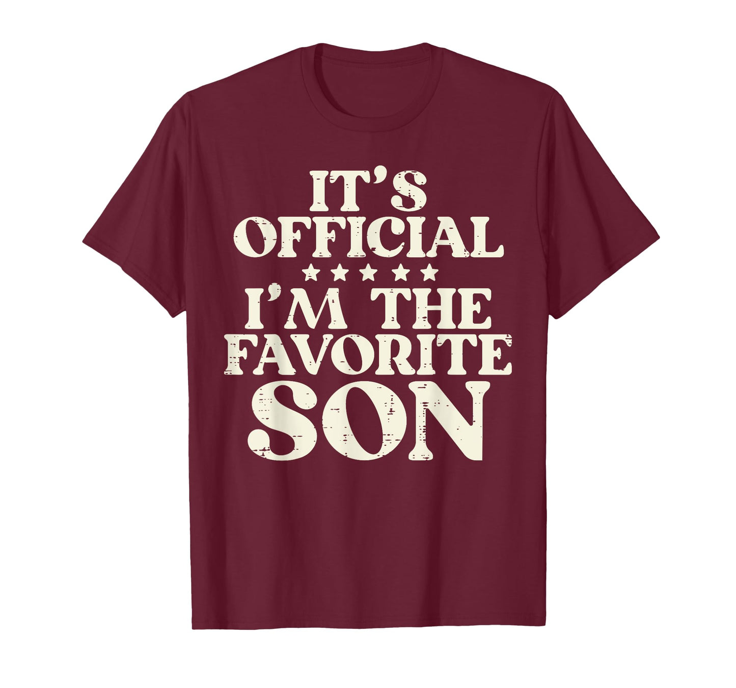 Favorite Son Hilarious Family Matching Boys Kids Toddler Men T-Shirt