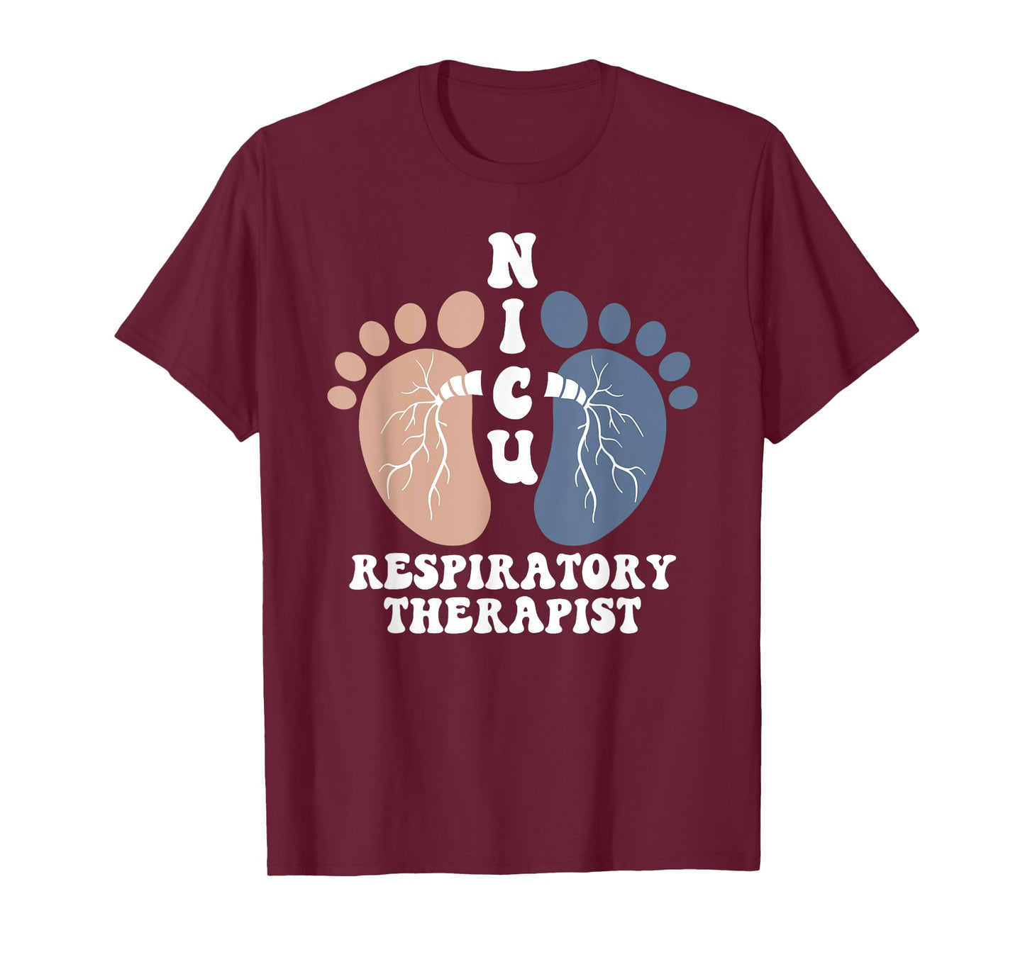 Nicu Respiratory Therapist RrT Care Credential Lung Squad T-Shirt