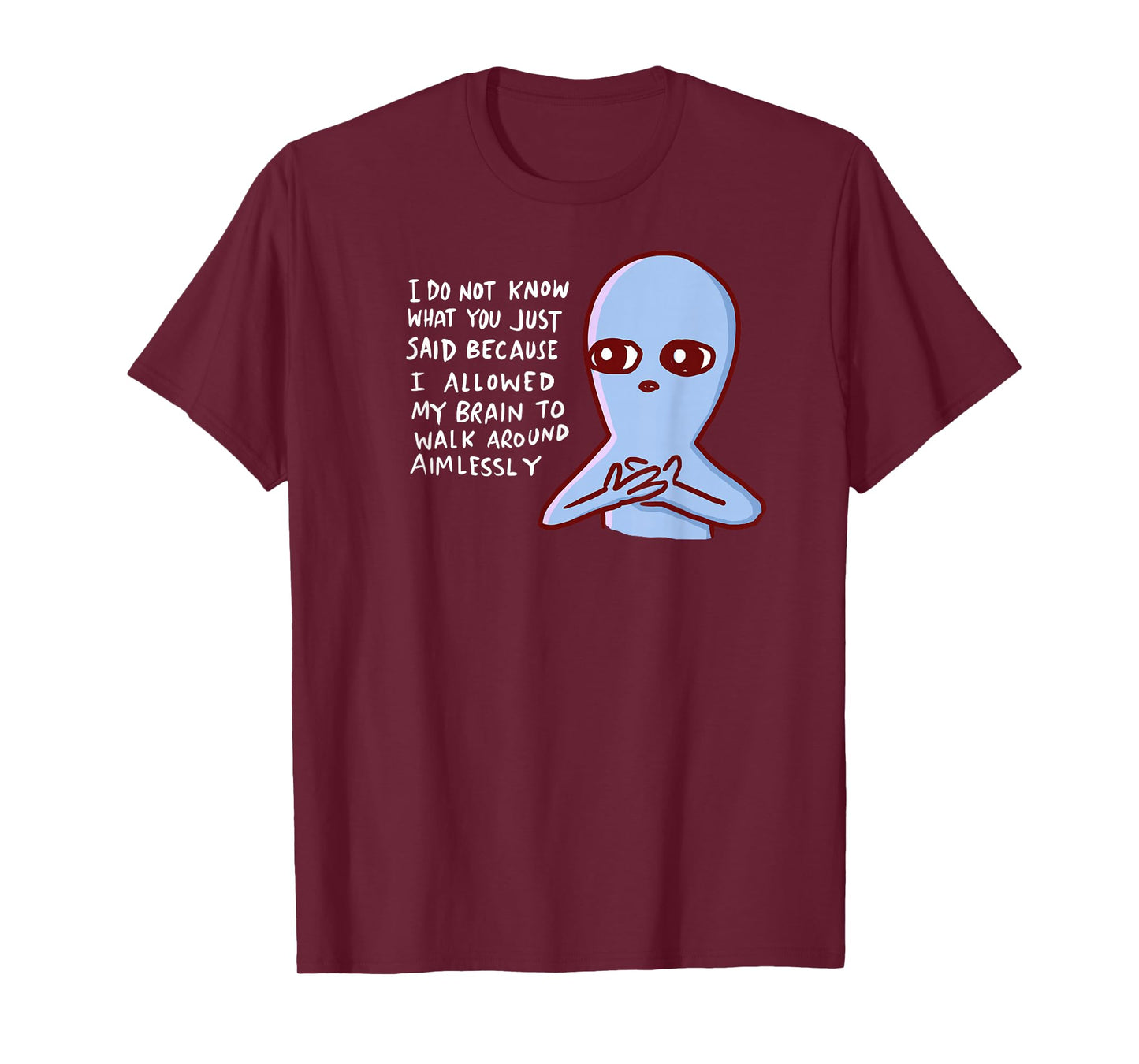 Threadless Nathan W. Pyle Aimlessly Graphic T-Shirt