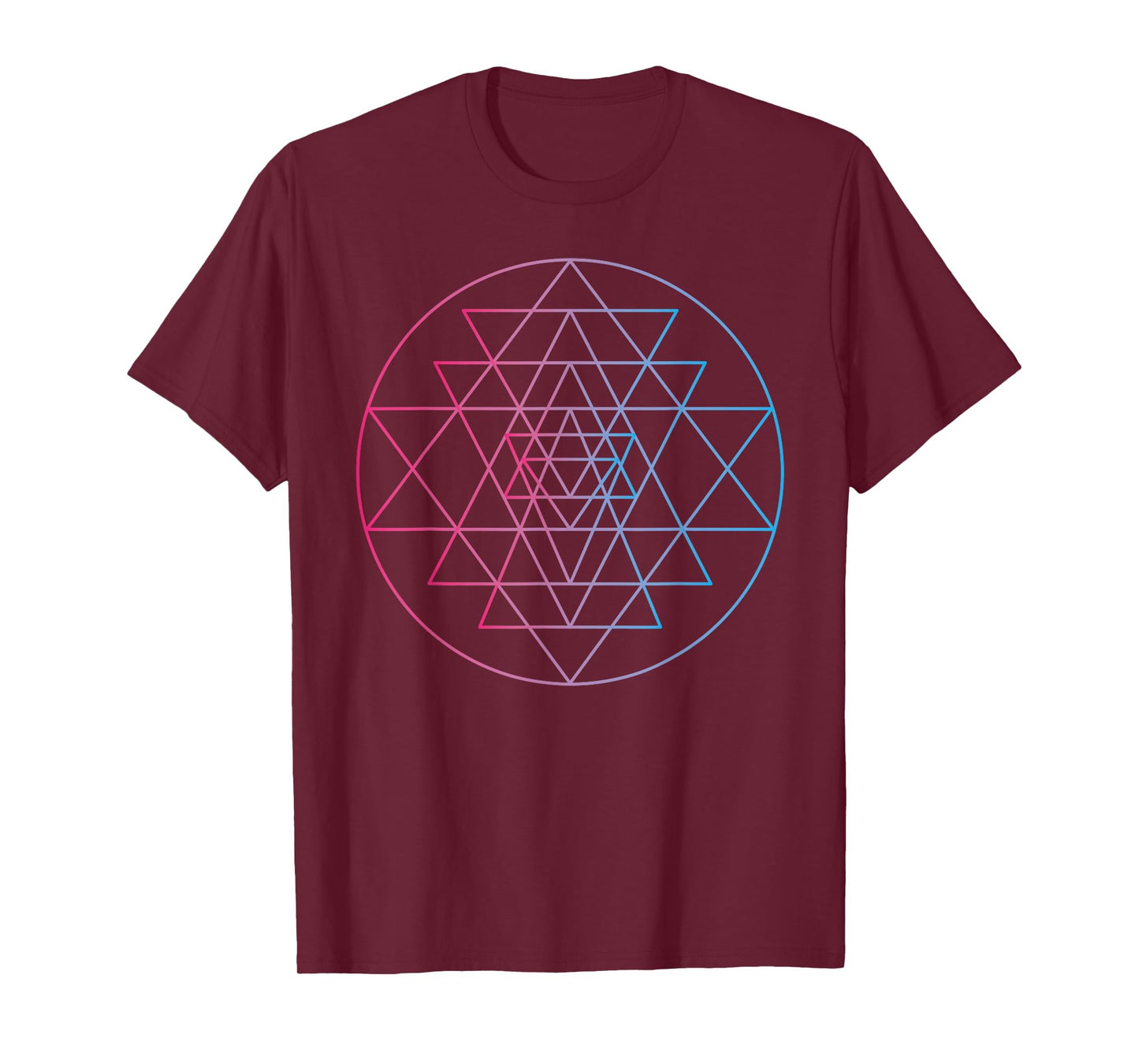 Sri Yantra Yoga Sacred Geometry Yantra Occult T-Shirt