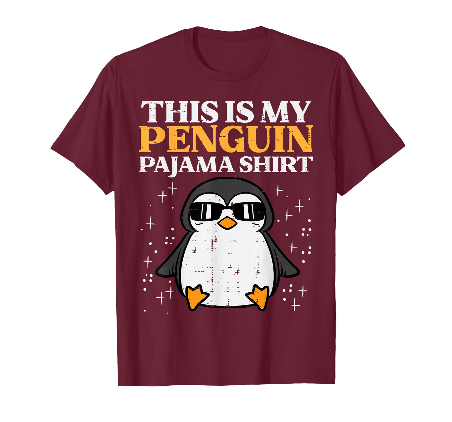 This Is My Penguin Pajama Shirt Girls Boys Kids Women Men T-Shirt