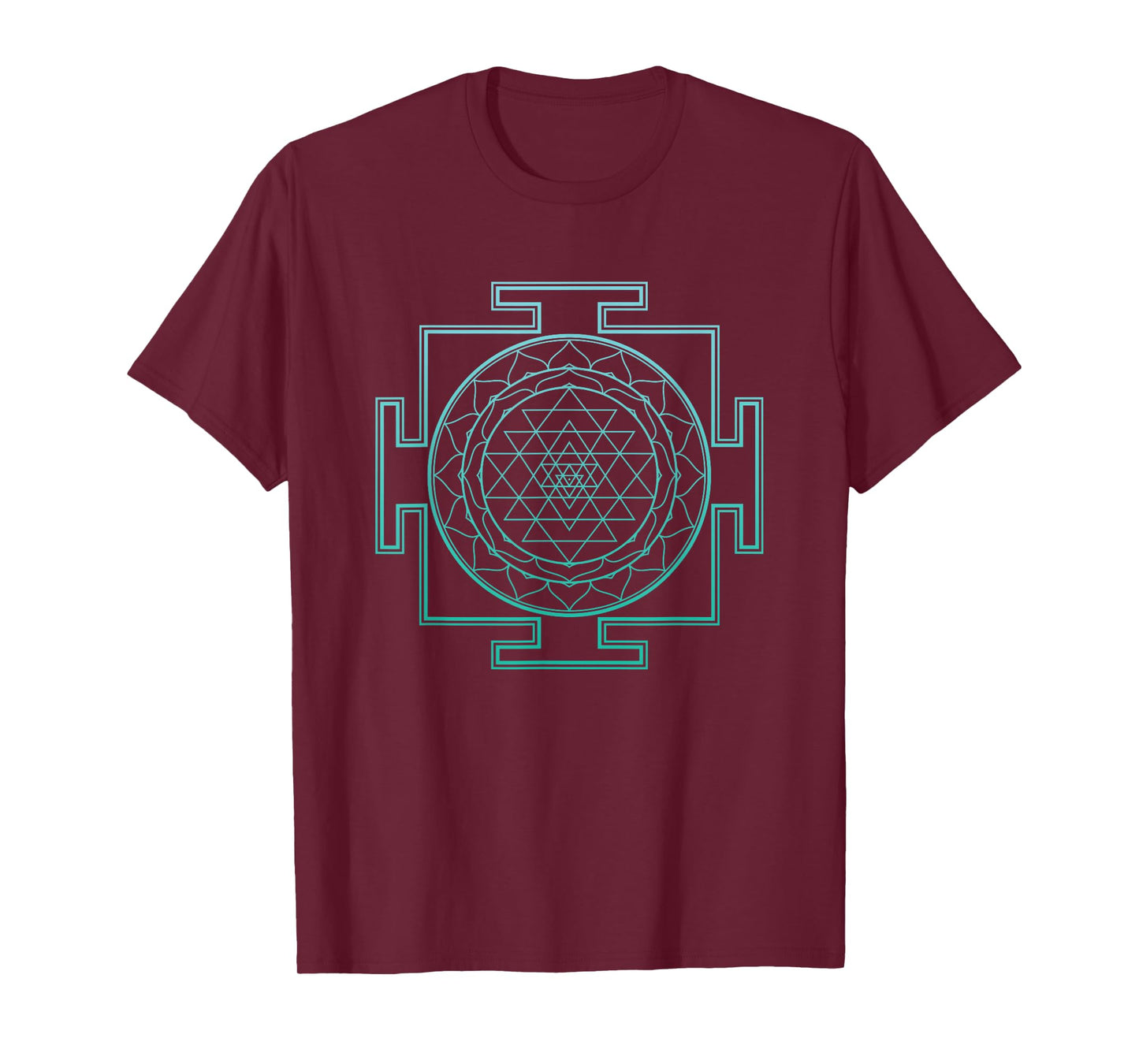 Shri Yantra Sacred Geometry T-Shirt