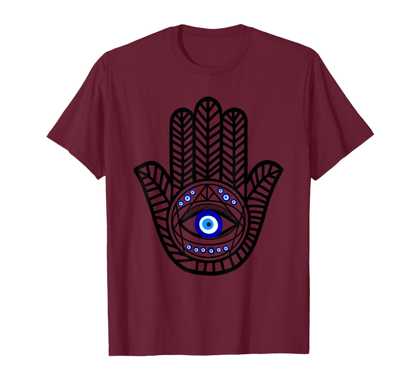 Nazar turkish eye evil eye protection hand of hamsa T-Shirt
