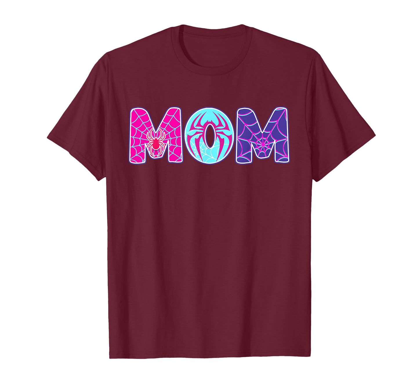 Women Mom Spider Mom Mother's Day Family Birthday T-Shirt