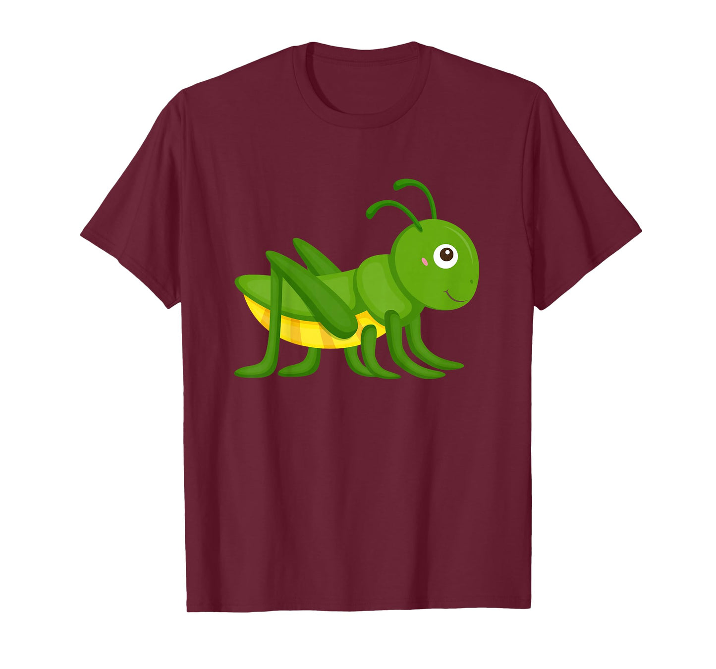 Happy Grasshopper Drawing Boys Girls Toddlers T-Shirt