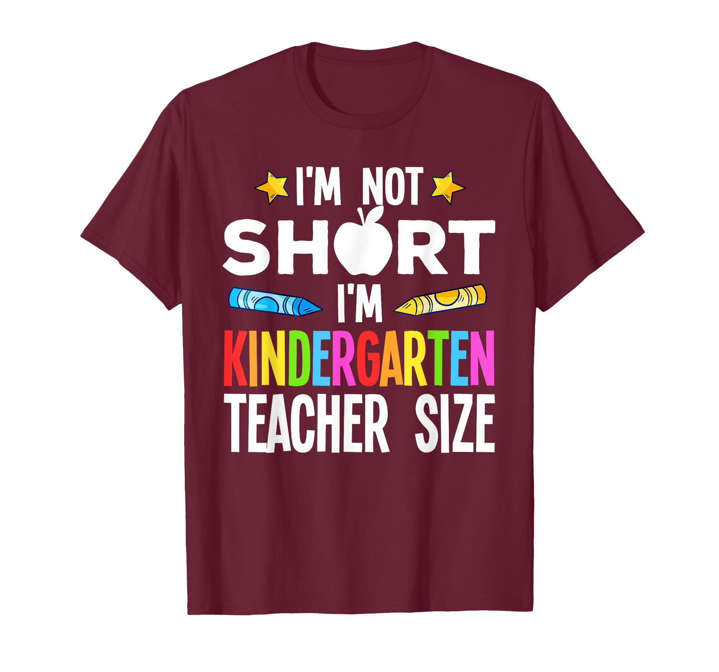 Cool Kindergarten Teacher Art For Men Women Preschool Kinder T-Shirt