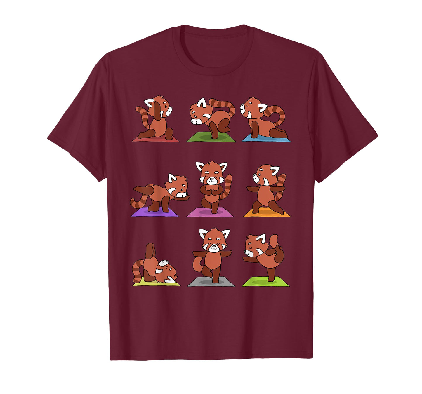 Red Panda Yoga T-Shirt