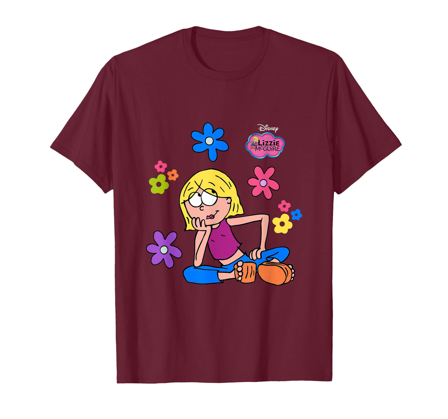 Disney Lizzie McGuire Cartoon Lizzie T-Shirt