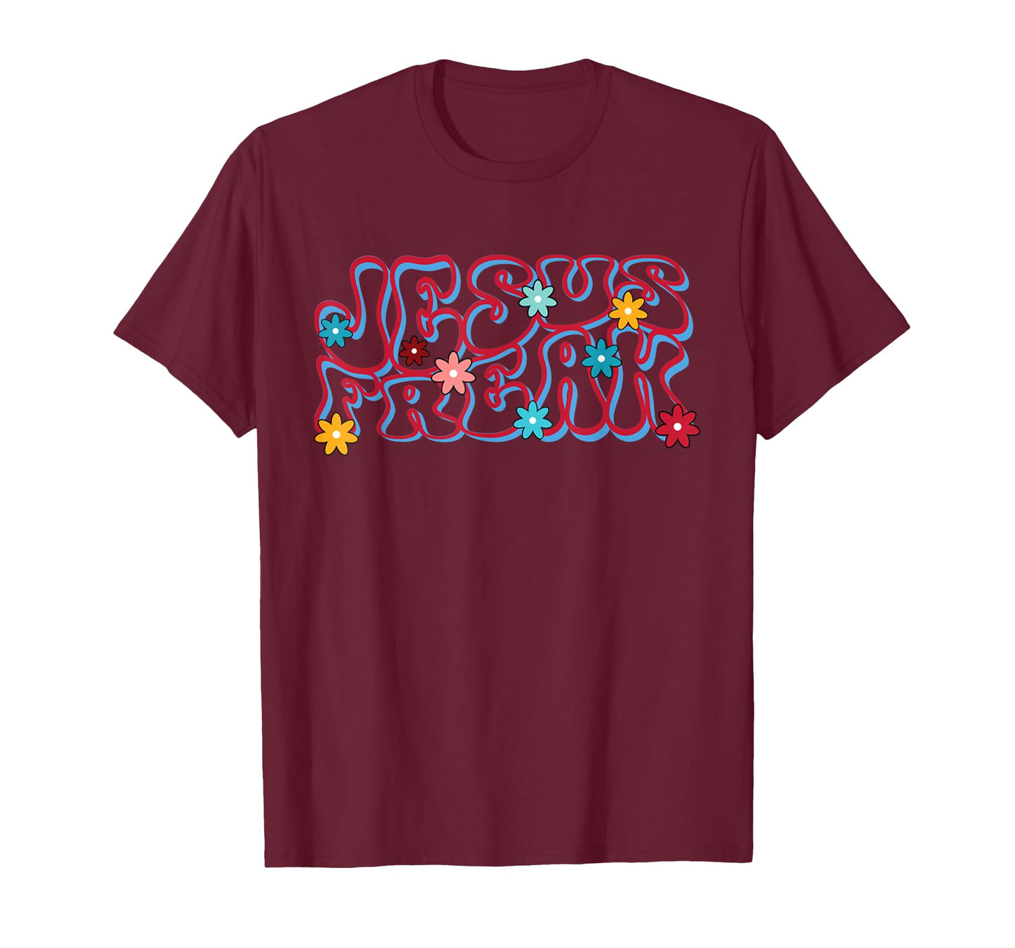 Vintage 70's Retro Jesus Freak Christian Bible Verse T-Shirt