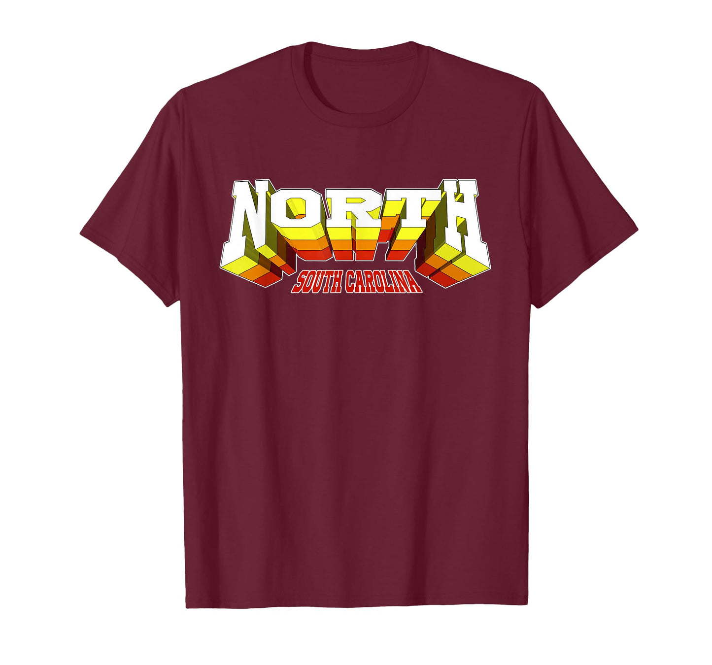 Retro North City SC South Carolina T-Shirt