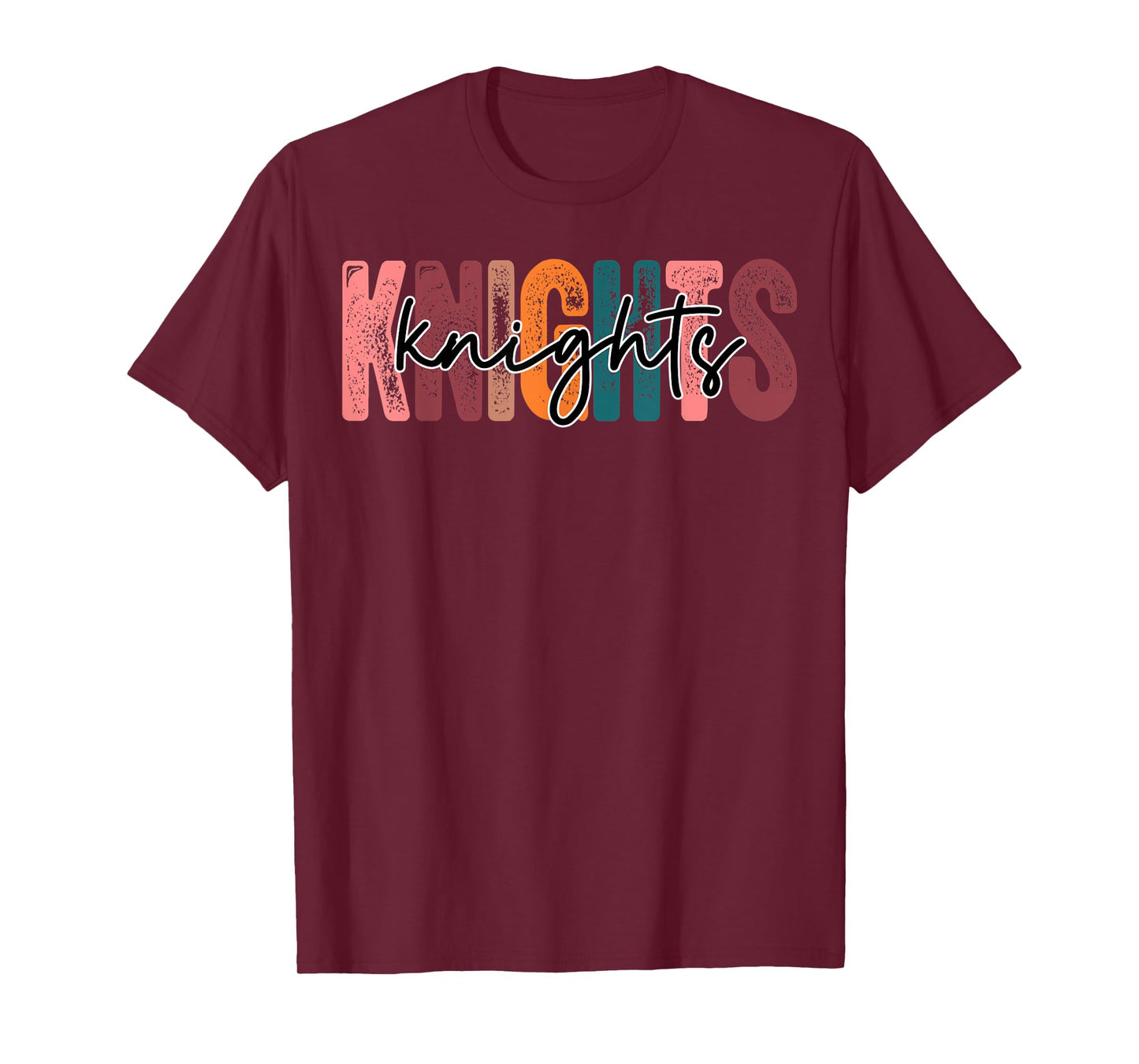 Knights School Sports Fan Team Spirit T-Shirt