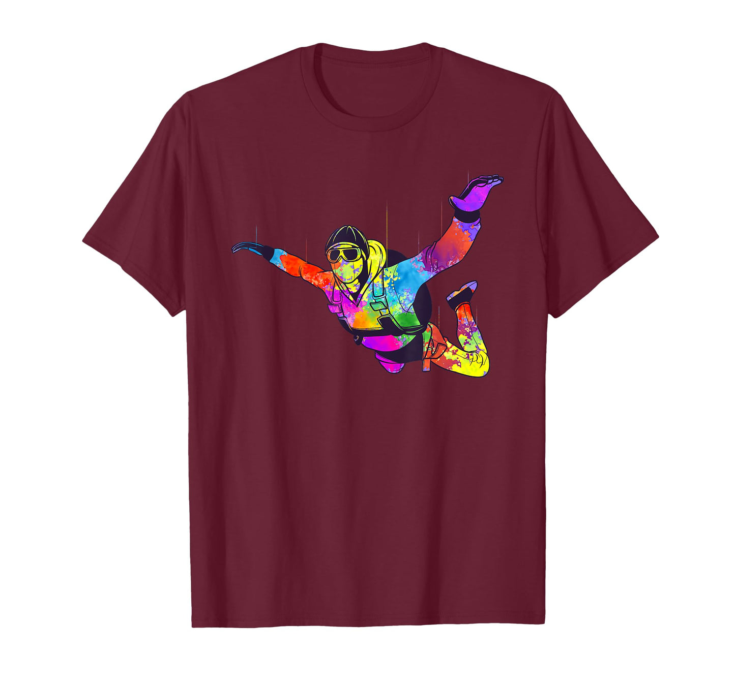 Cool Skydiving Art For Men Women Indoor Skydive Sky Diving T-Shirt