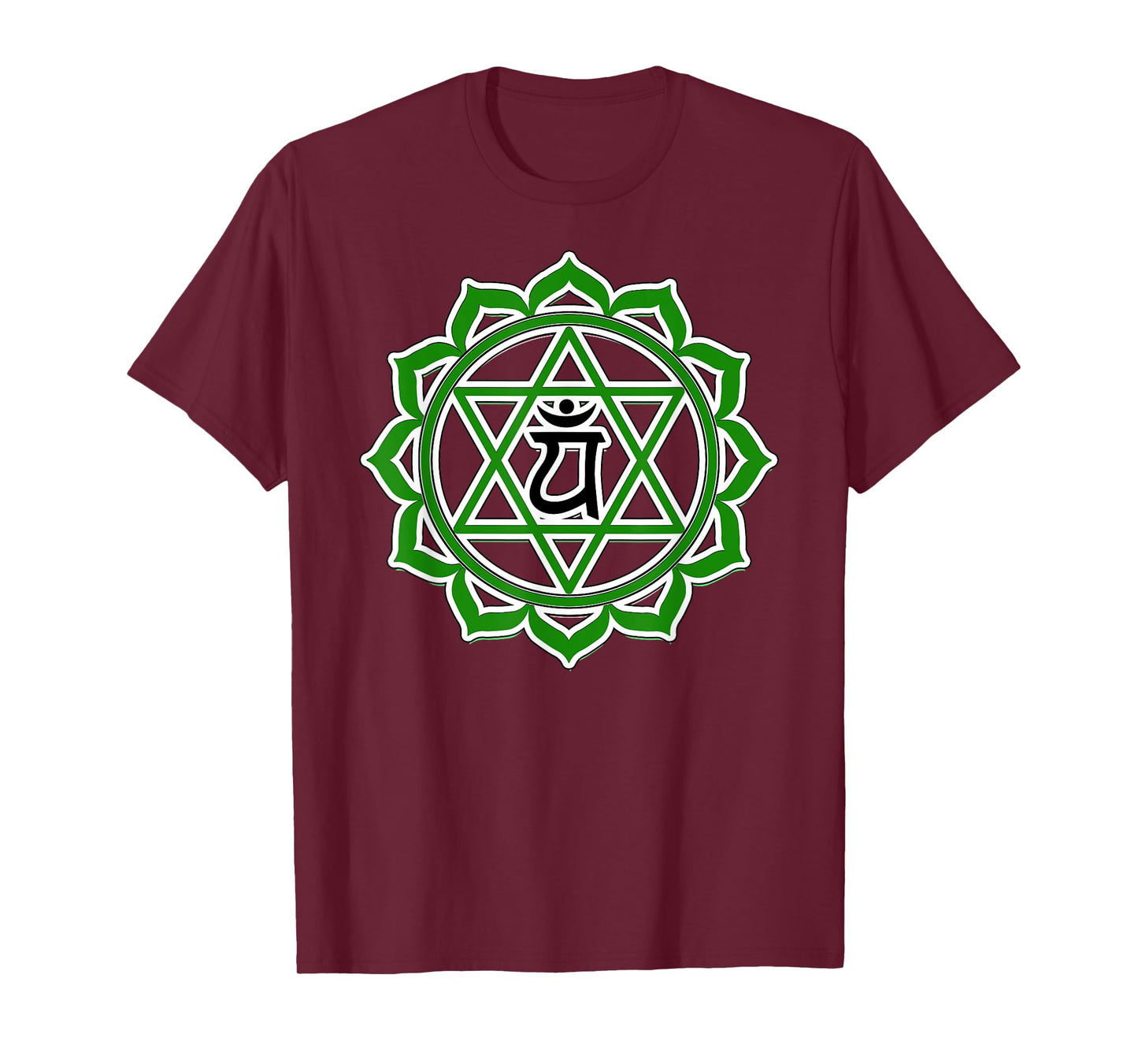 Yoga Anahata Heart Green Chakra T-Shirt
