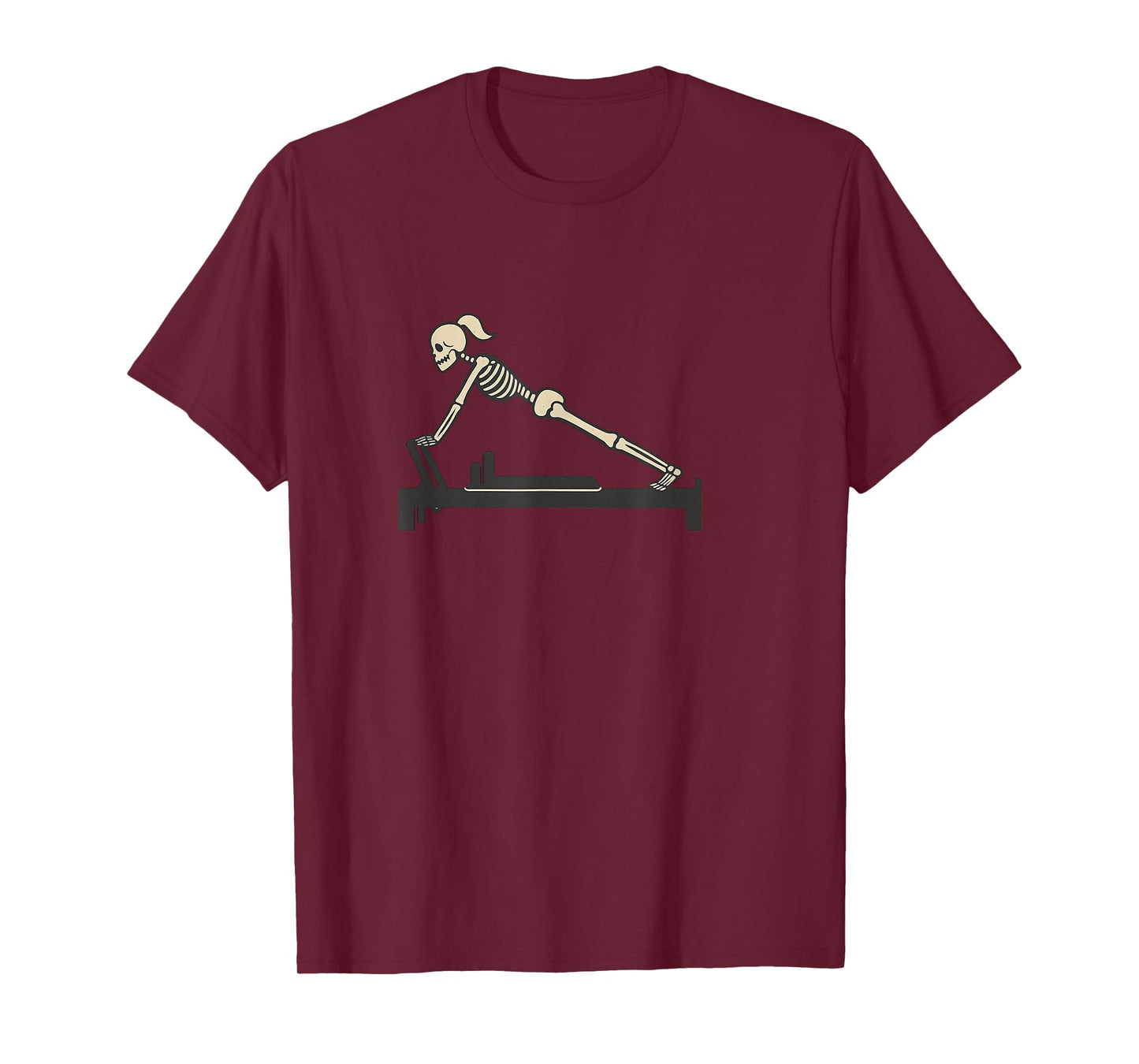 Halloween Skeleton Pilates T-Shirt