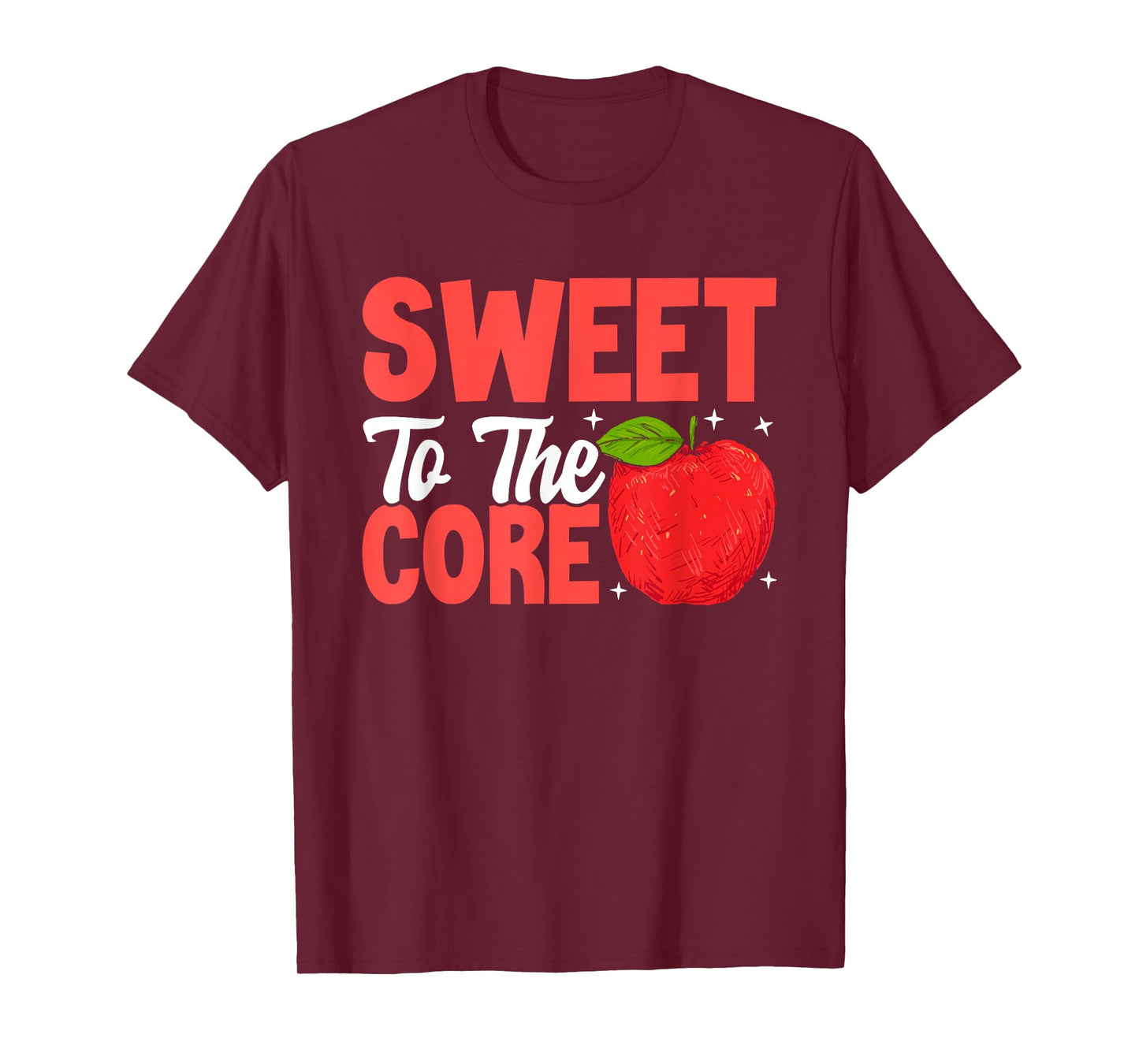Sweet to the Core Apple T-Shirt