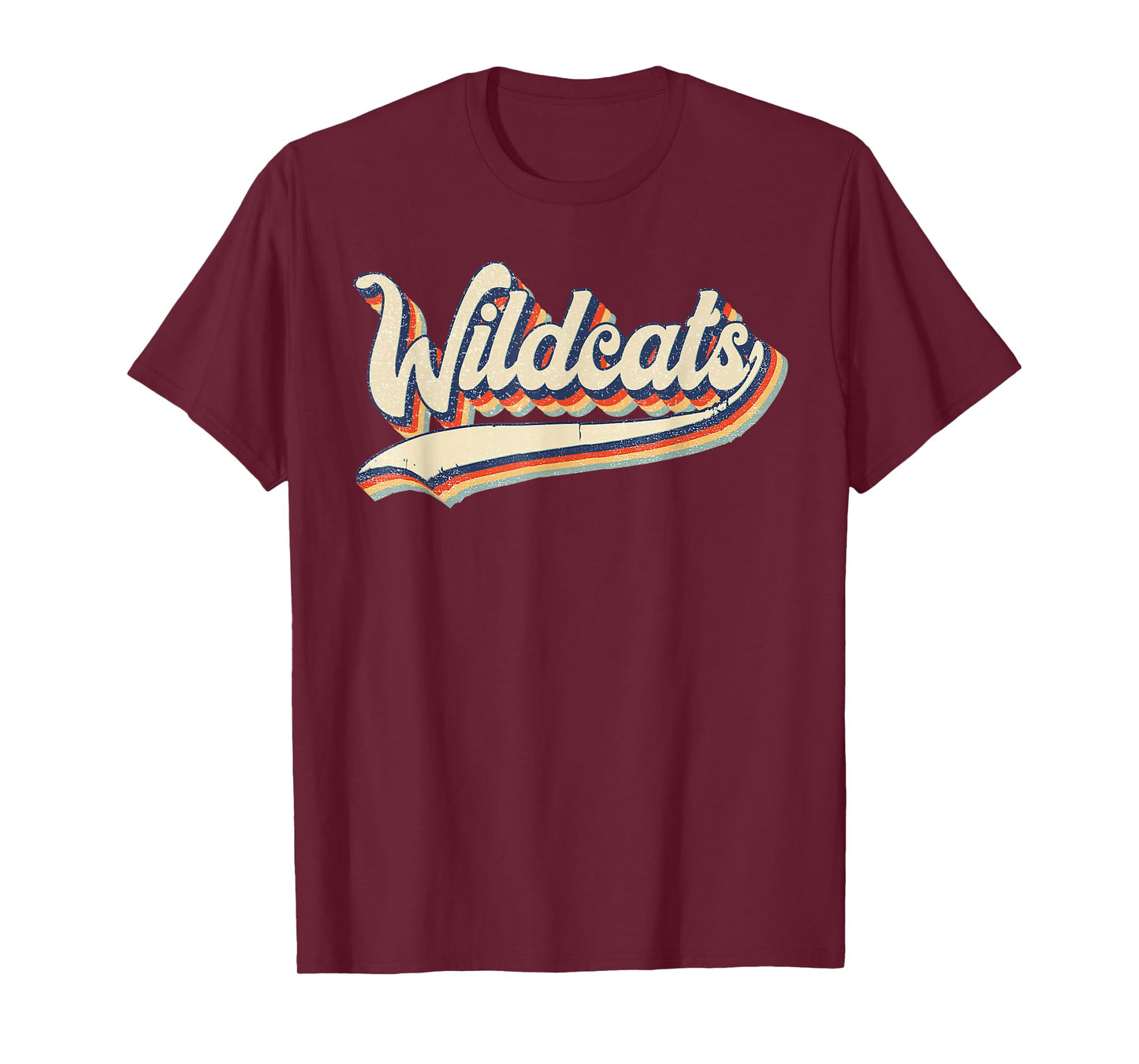 Wildcats School Team Spirit Mascot T-Shirt