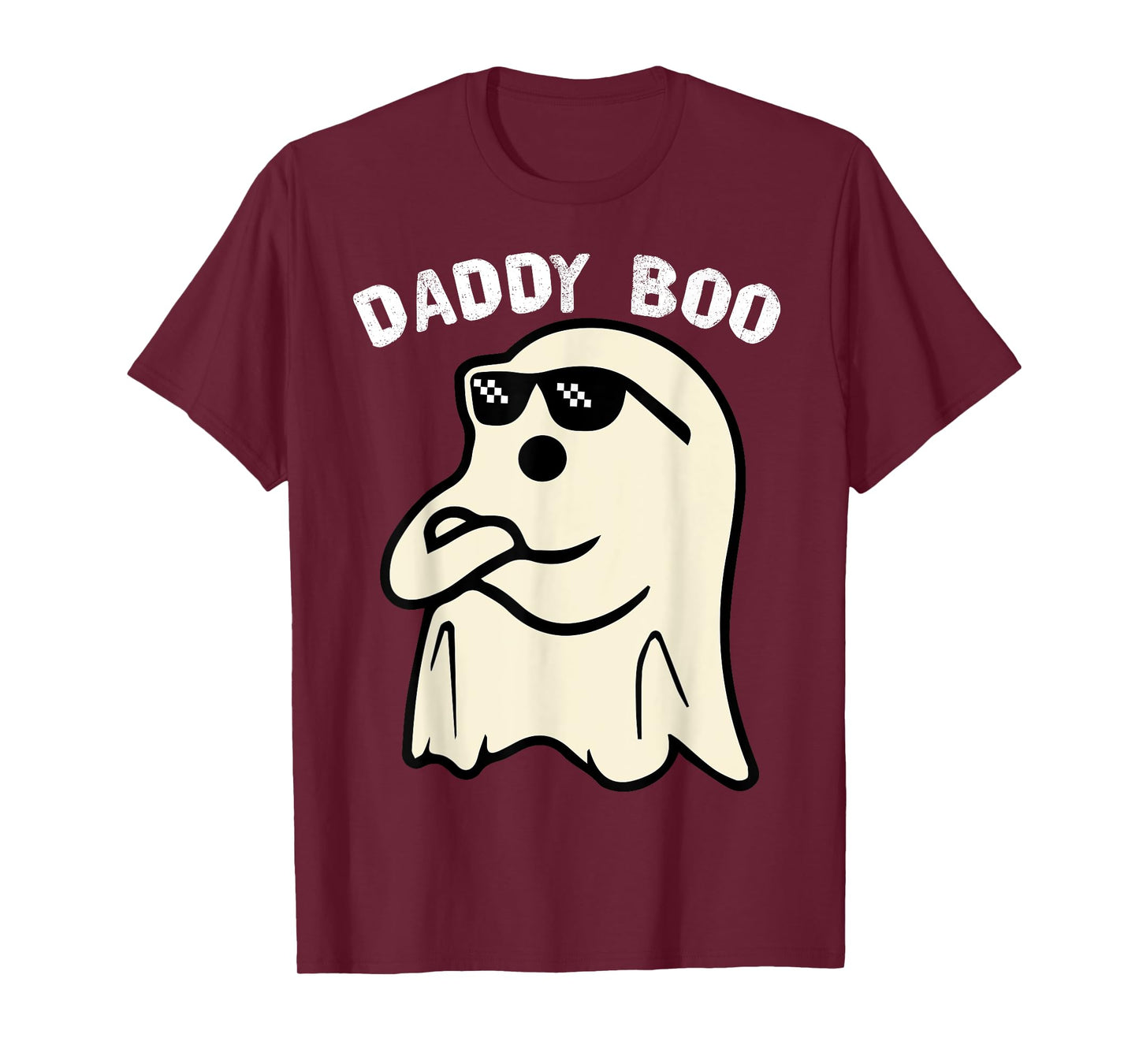 Daddy Boo Halloween Family Matching Costume Ghost Dad 2024 T-Shirt