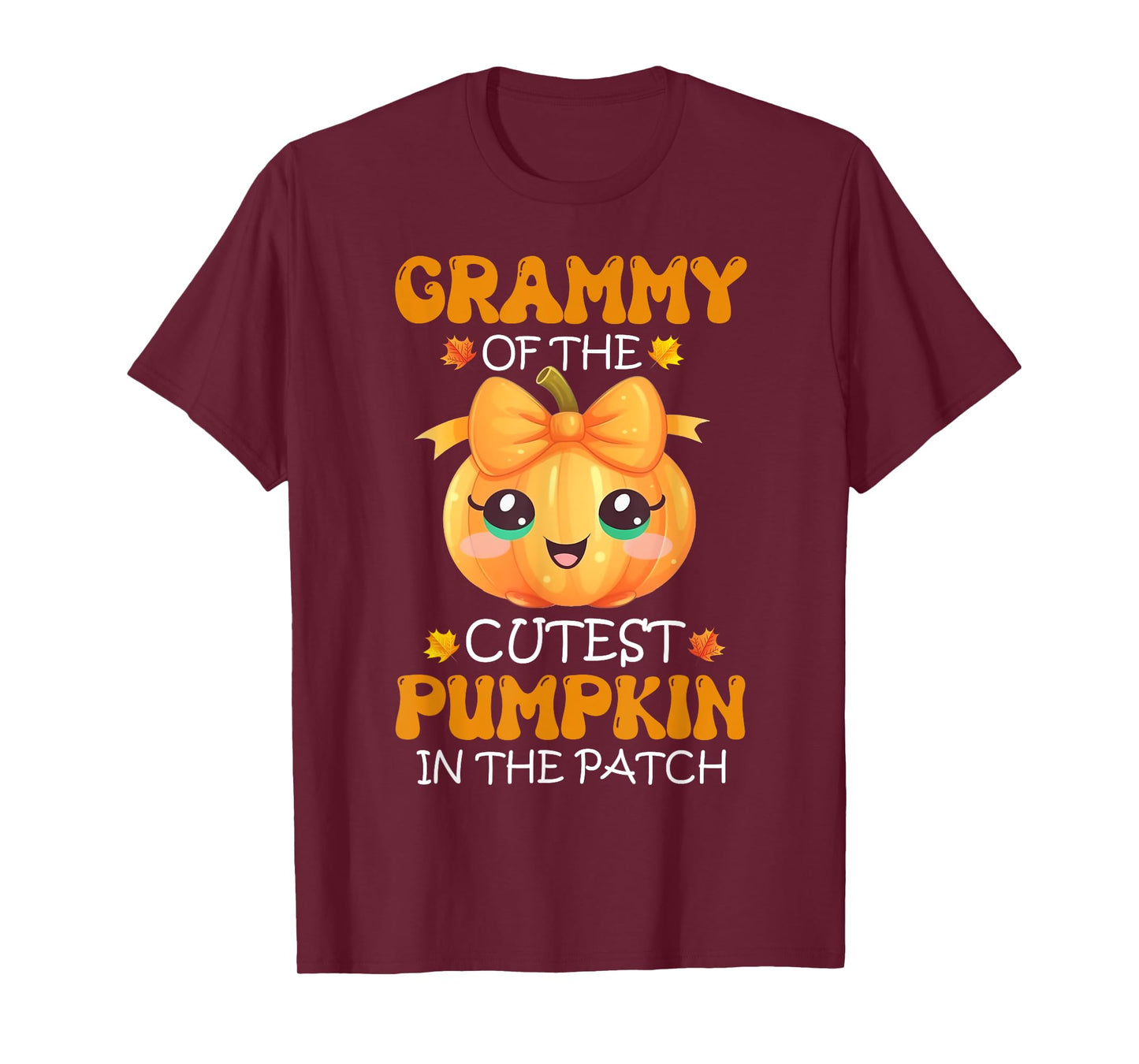 Grammy Of The Cutest Pumpkin In The Patch Halloween T-Shirt