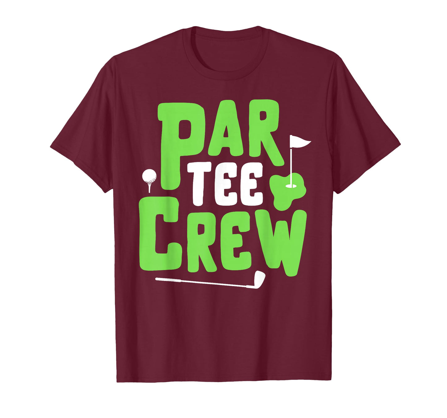 Par Tee Crew Funny Golf Lover Putter Golfing Golfer Boy Girl T-Shirt