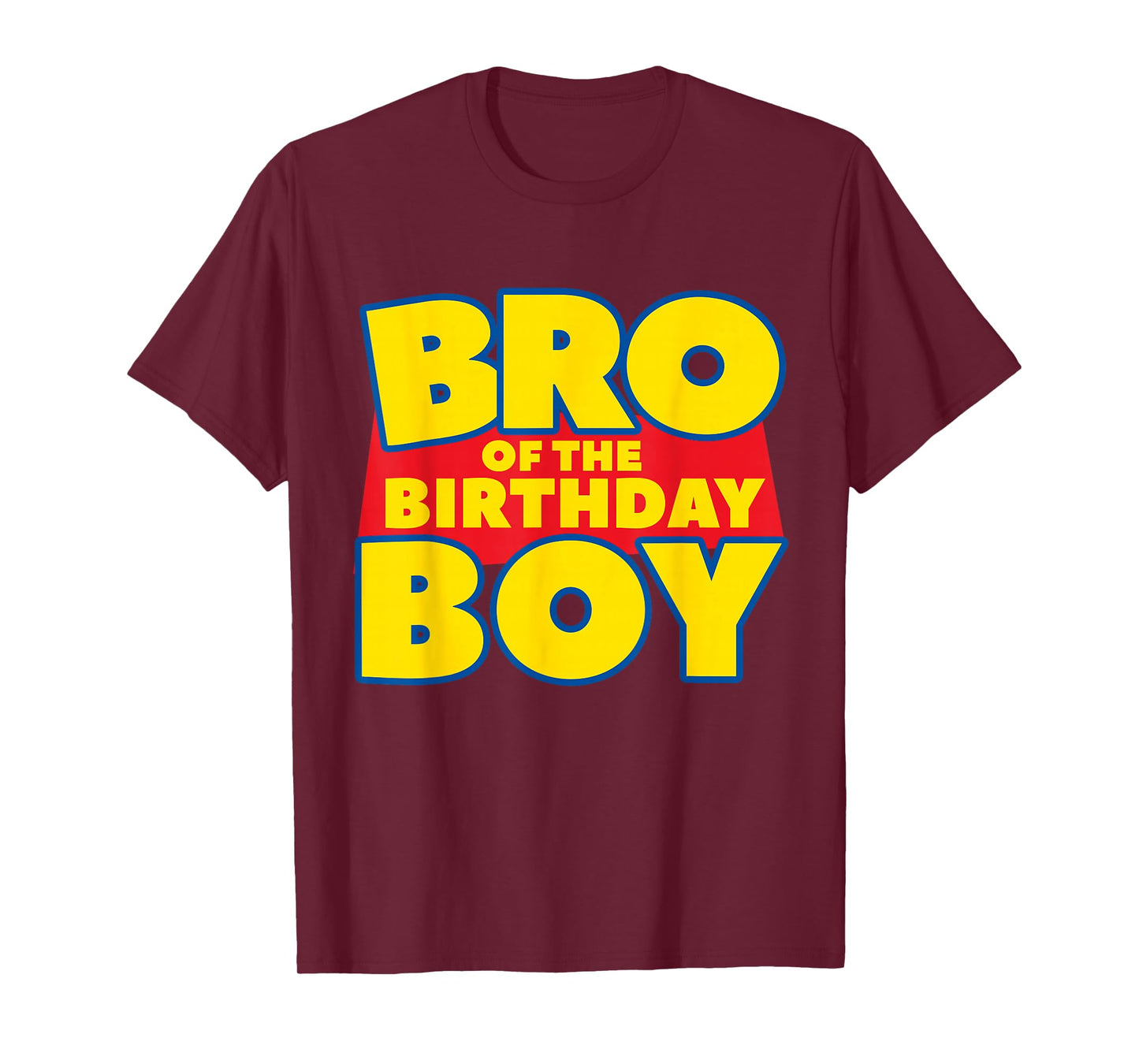 Brother Bro Of The Toy Birthday Boy Funny Story Theme B-day T-Shirt