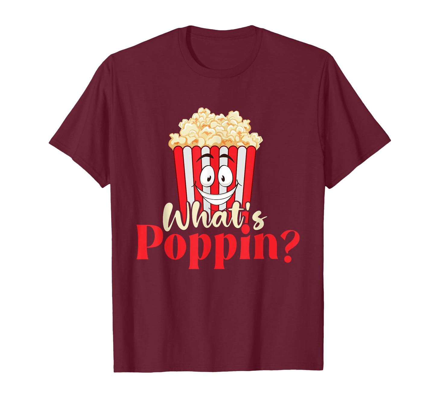 What's Poppin - Popcorn Lover Caramel Corn T-Shirt
