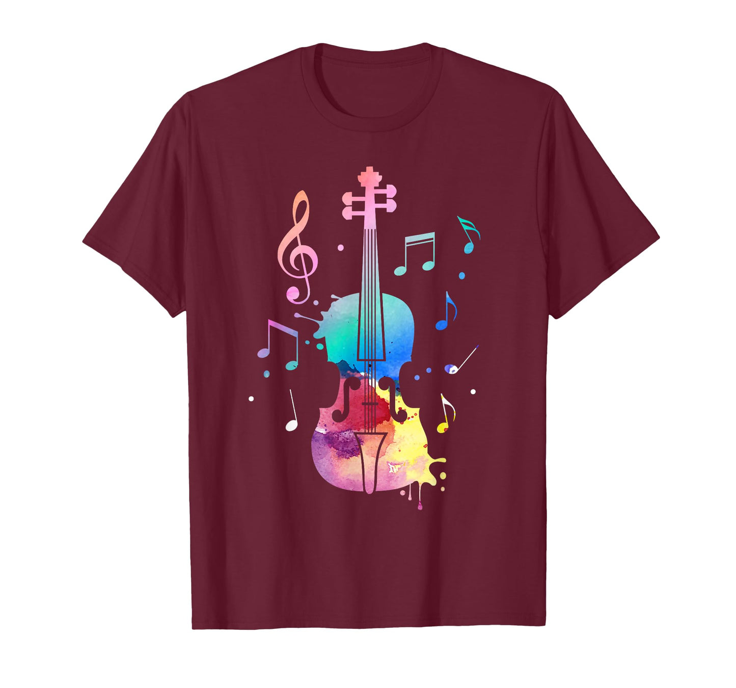 Funny Violin Lover Art For Men Women Violin Player Violinist T-Shirt