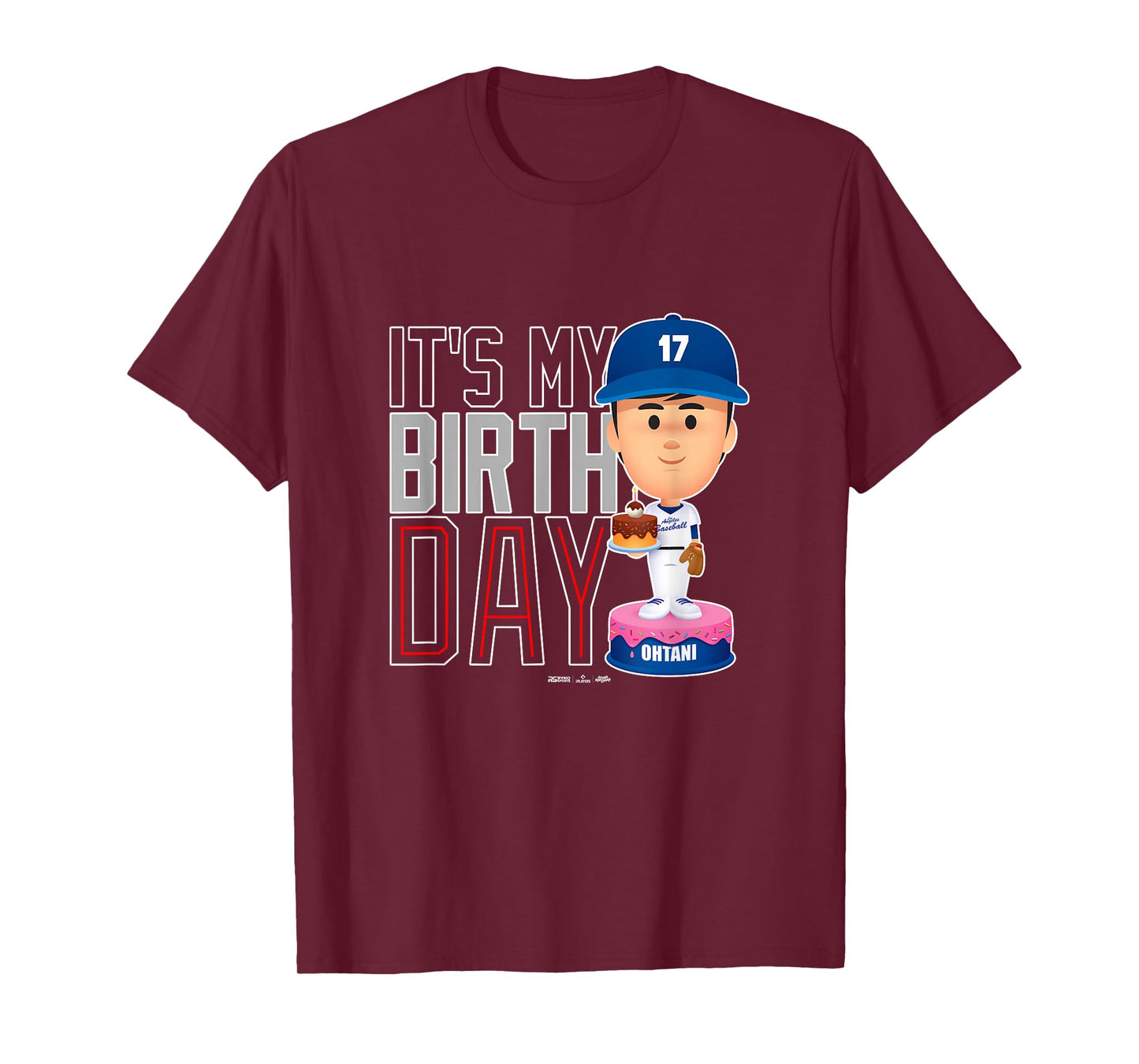 Shohei Ohtani Los Angeles Baseball Birthday MLBPA T-Shirt