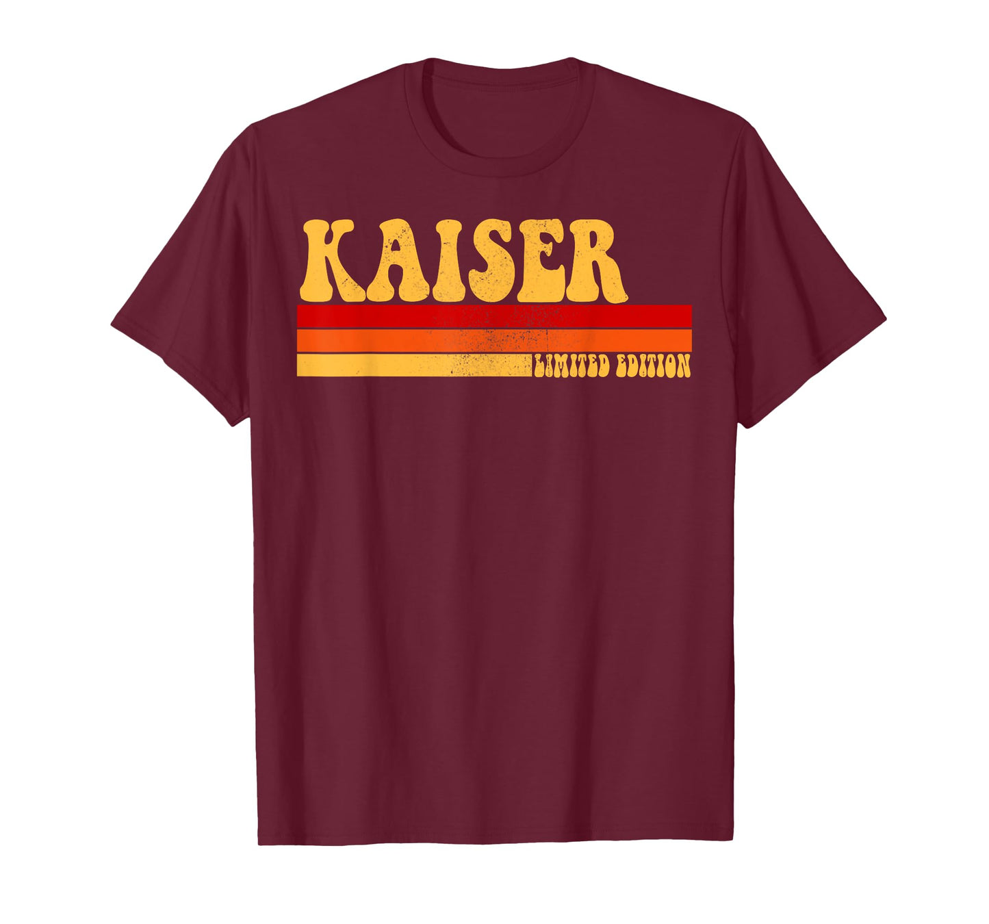 KAISER Name Personalized Idea Men Retro Vintage KAISER T-Shirt