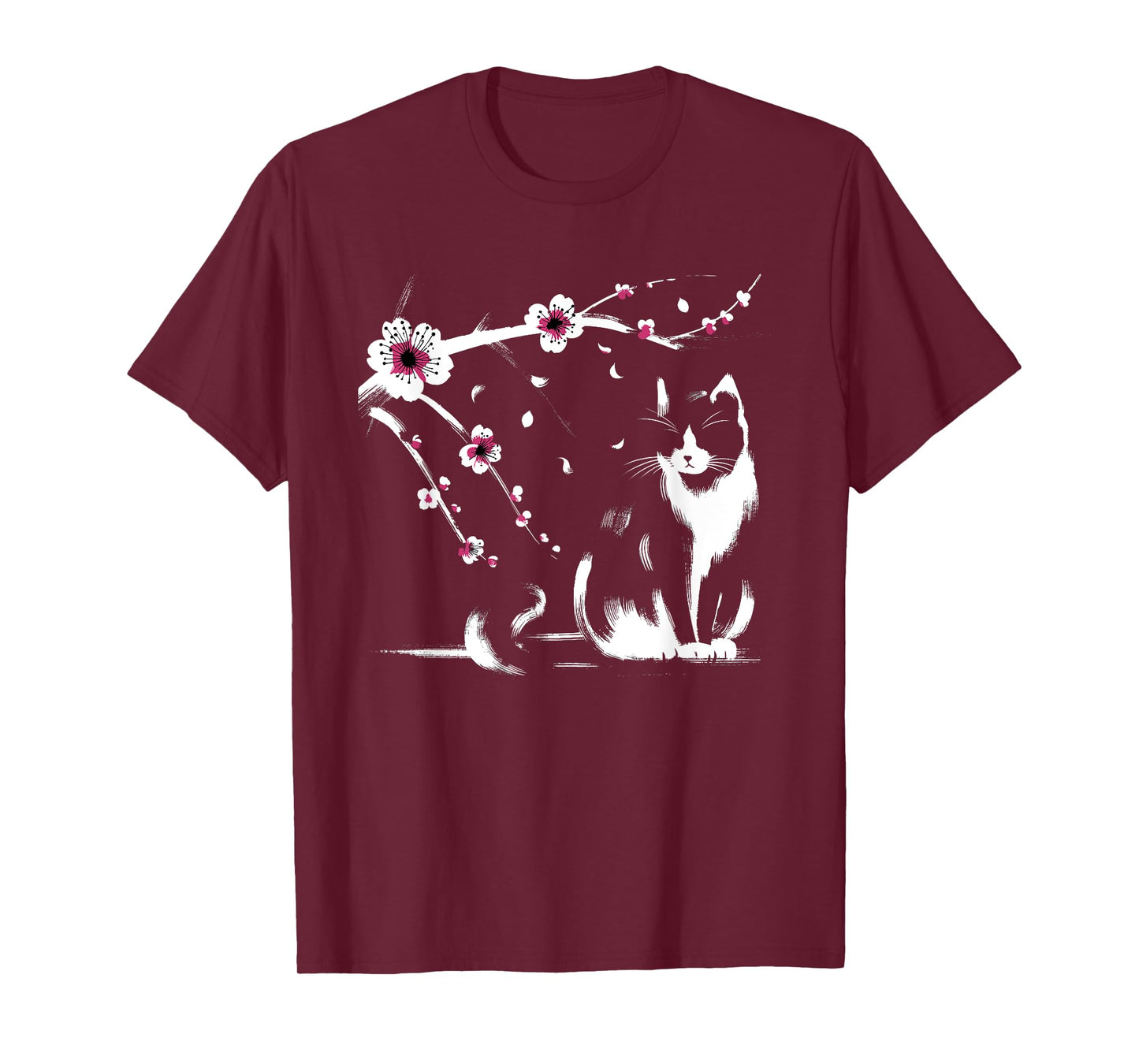Kawaii Cat Anime Japanese Retro Men Women Kids Funny Cat T-Shirt