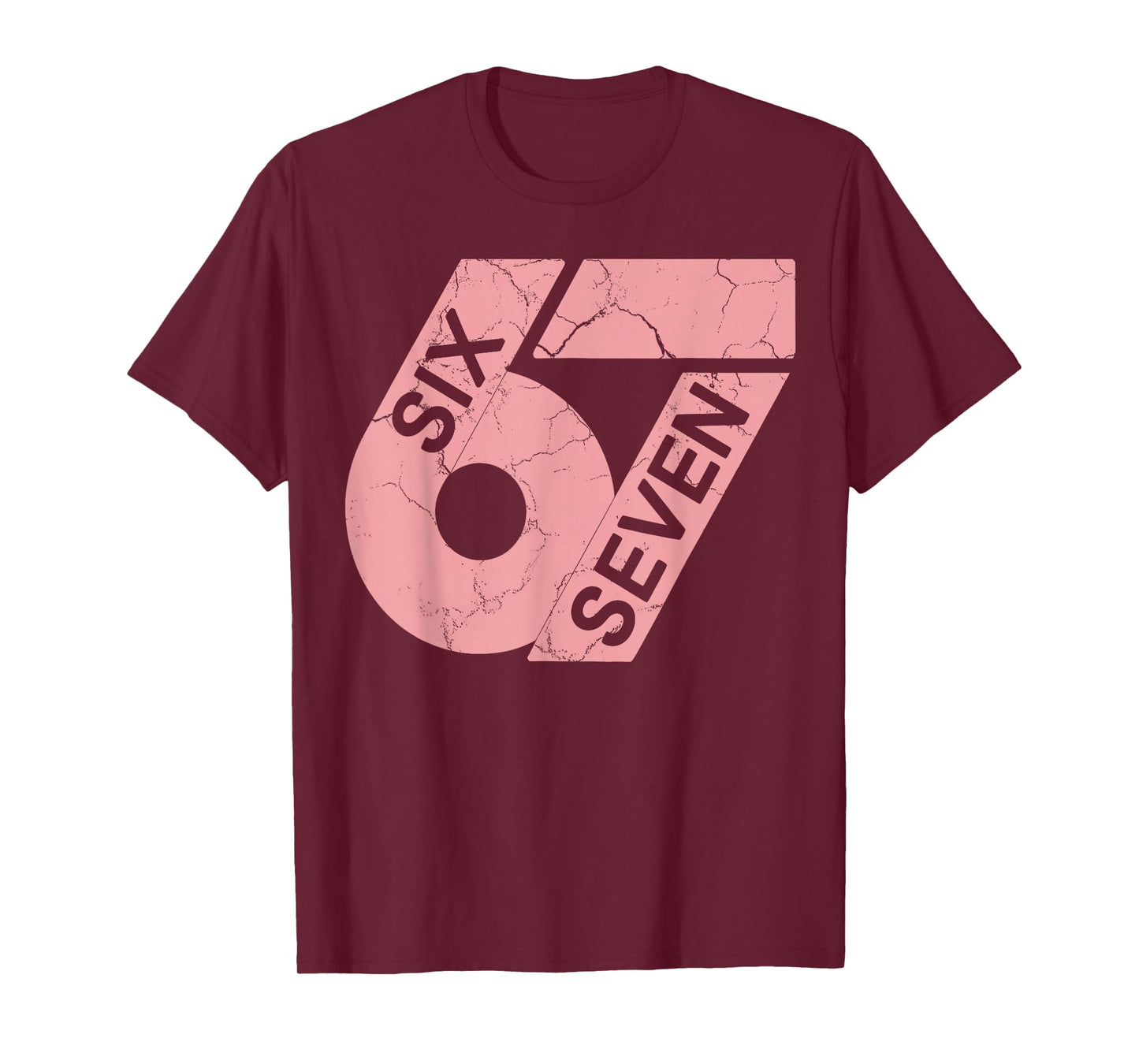 Pink and White Number 67 Jersey Player Uniform #67 Fan T-Shirt