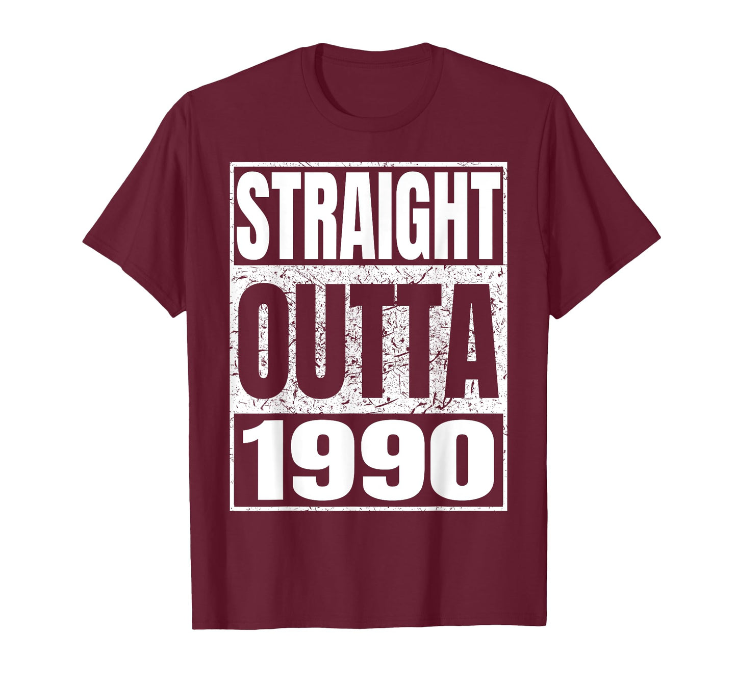Straight Outta 1990 Classic Year Birth of Birthday Vintage T-Shirt