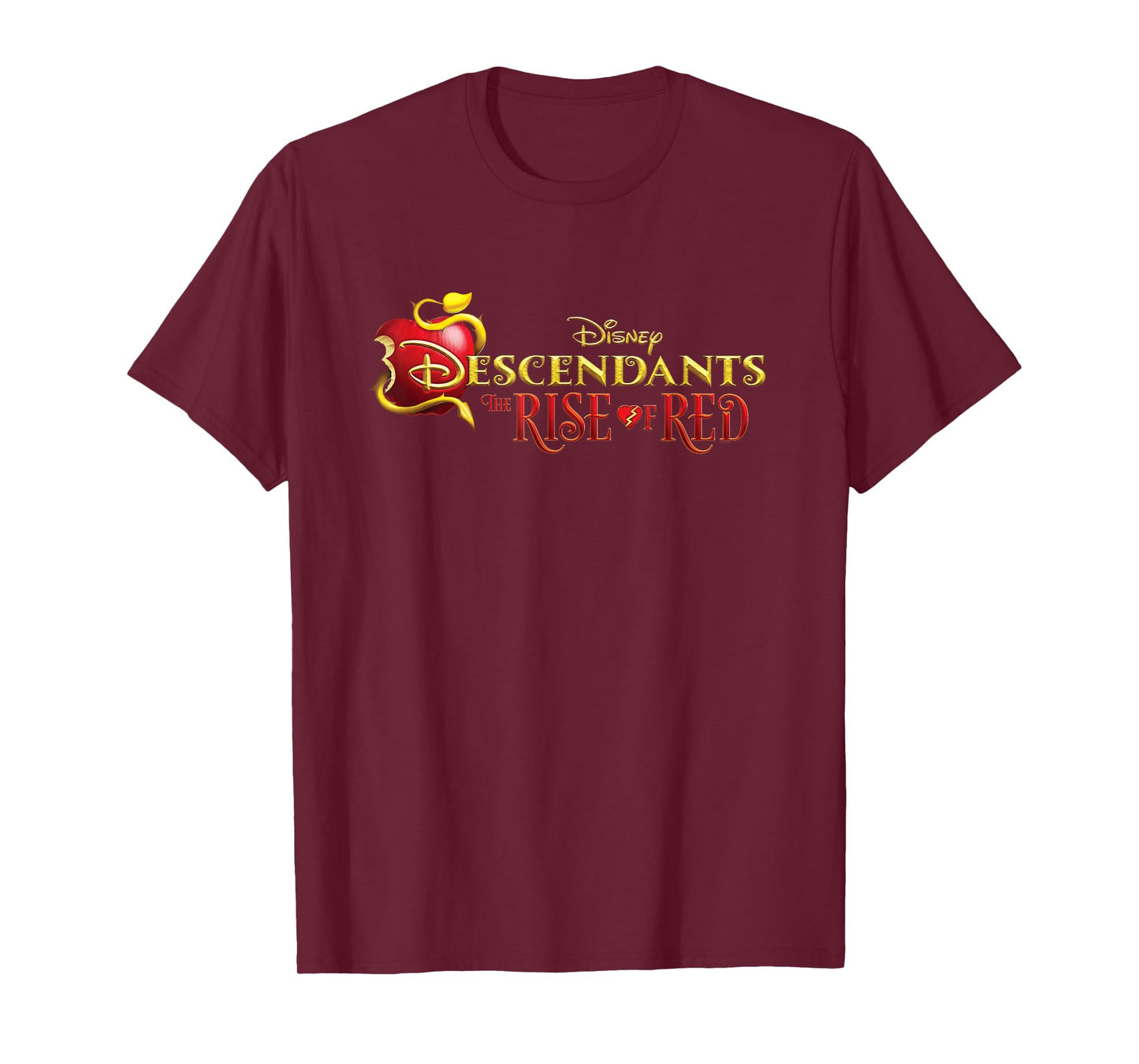 Disney Descendants 4: The Rise of Red Official Movie Logo T-Shirt