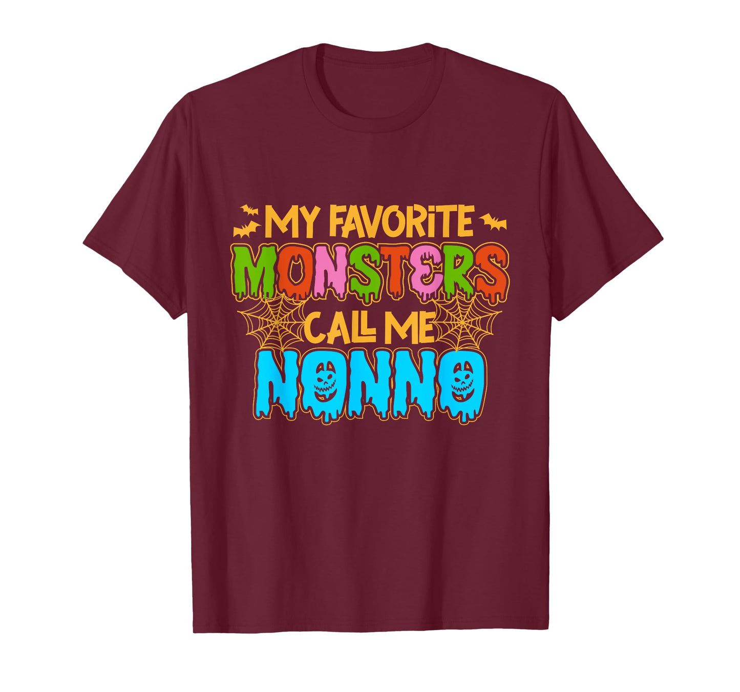 My Favorite Monsters Call Me Nonno Happy Halloween T-Shirt