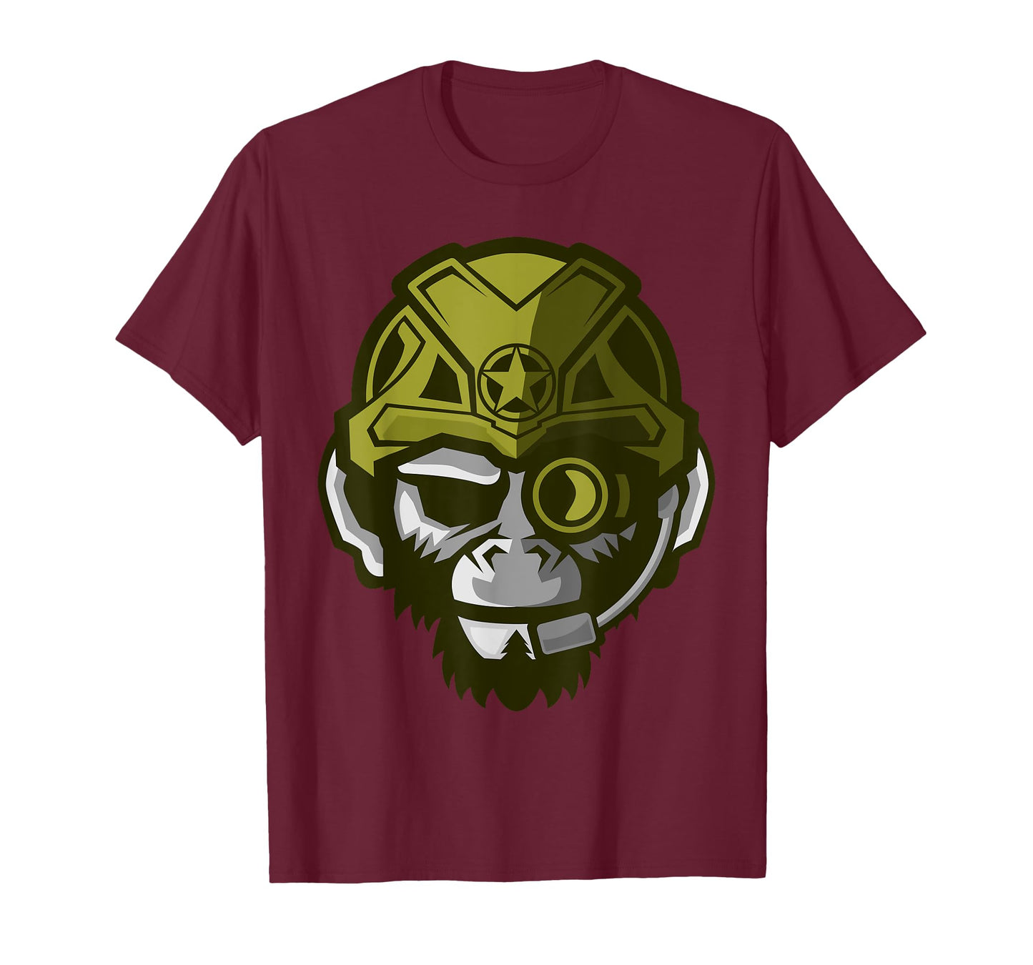 Group Leader Male Gorilla King Of The Beasts Gorilla Army T-Shirt