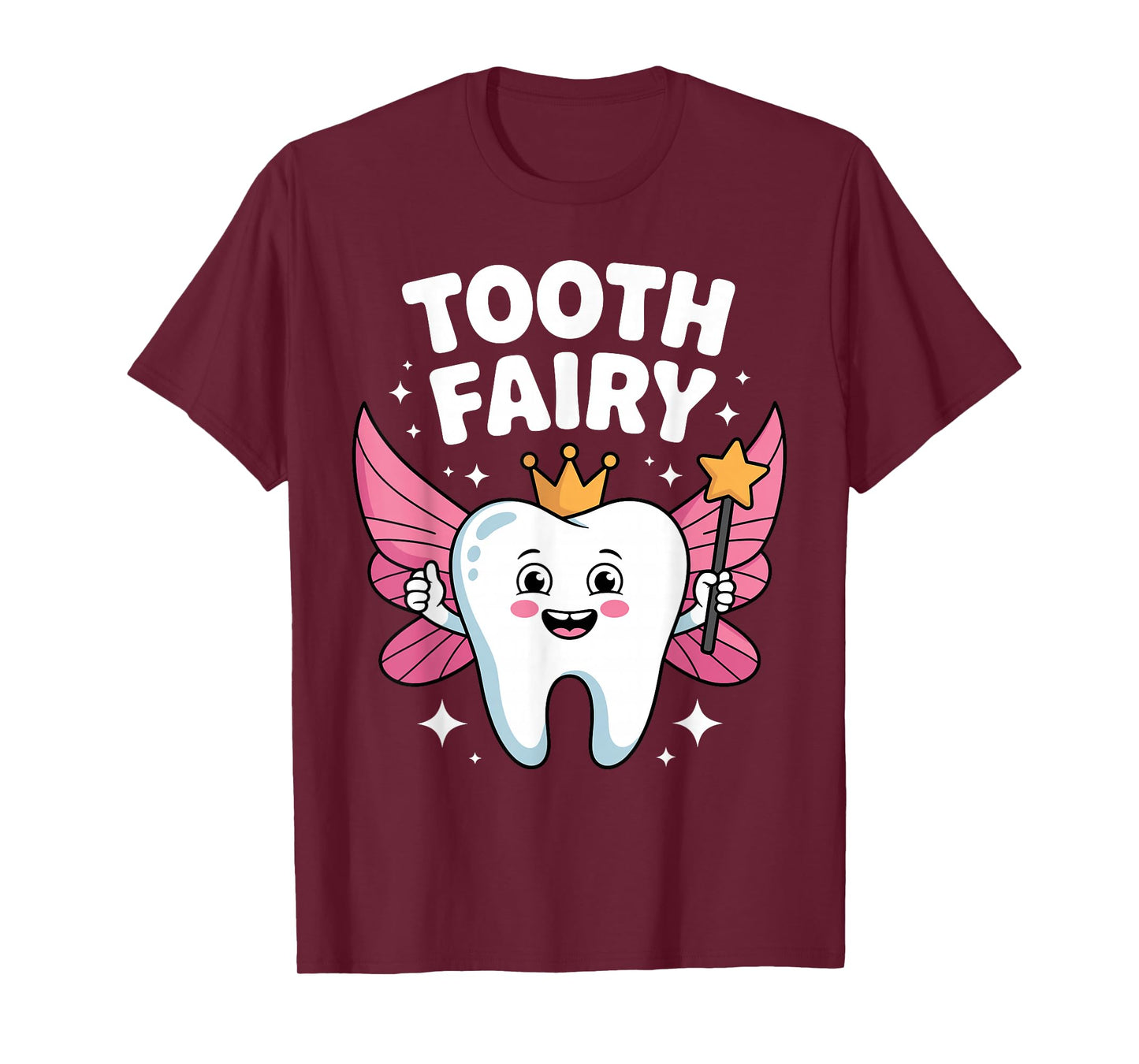 Best Tooth Fairy Costume for Women Girls Dental Tooth Fairy T-Shirt